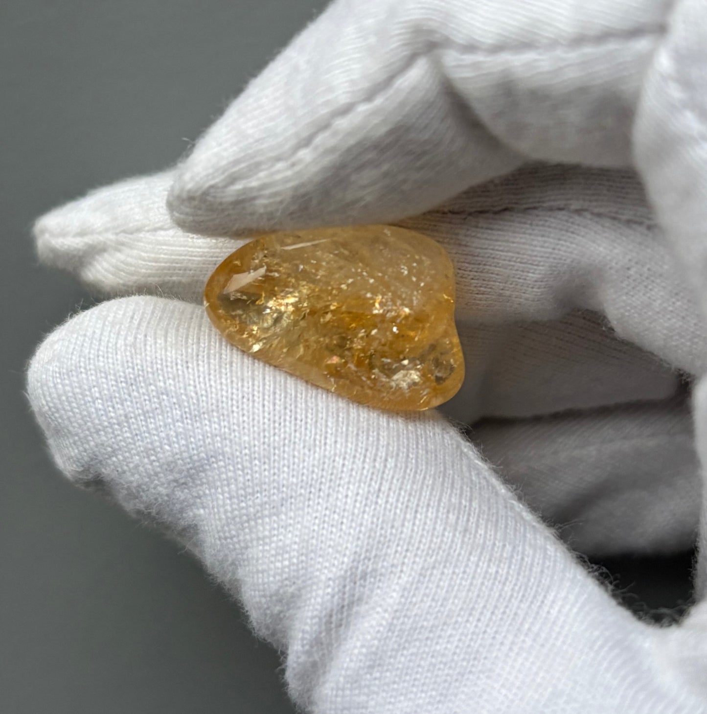 Citrine Crystal Gemstone Troll Gift Set