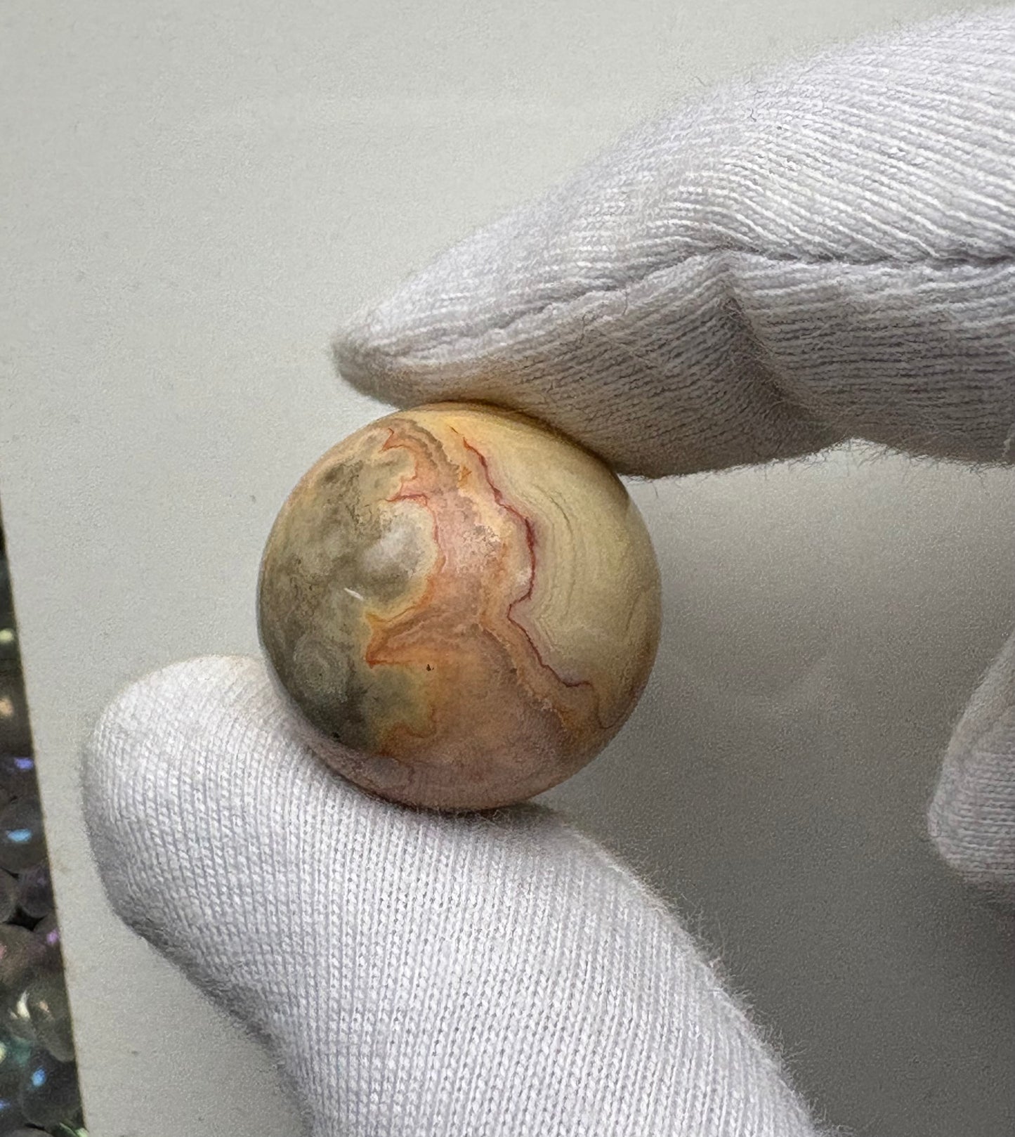 Crazy Lace Agate Crystal Gemstone Mini Sphere (3)