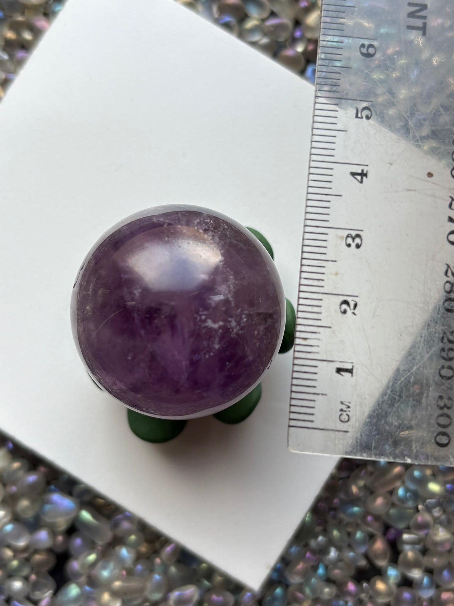 Amethyst Crystal Gemstone Sphere