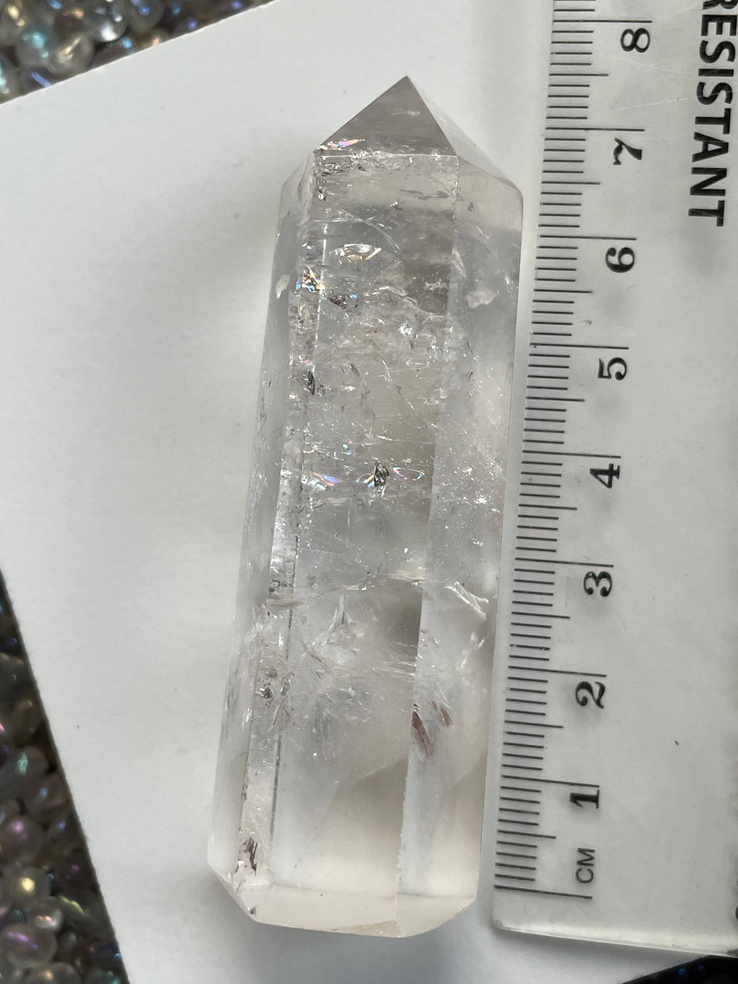 Clear Quartz Crystal Gemstone Point Tower - Clarity 1 (A)