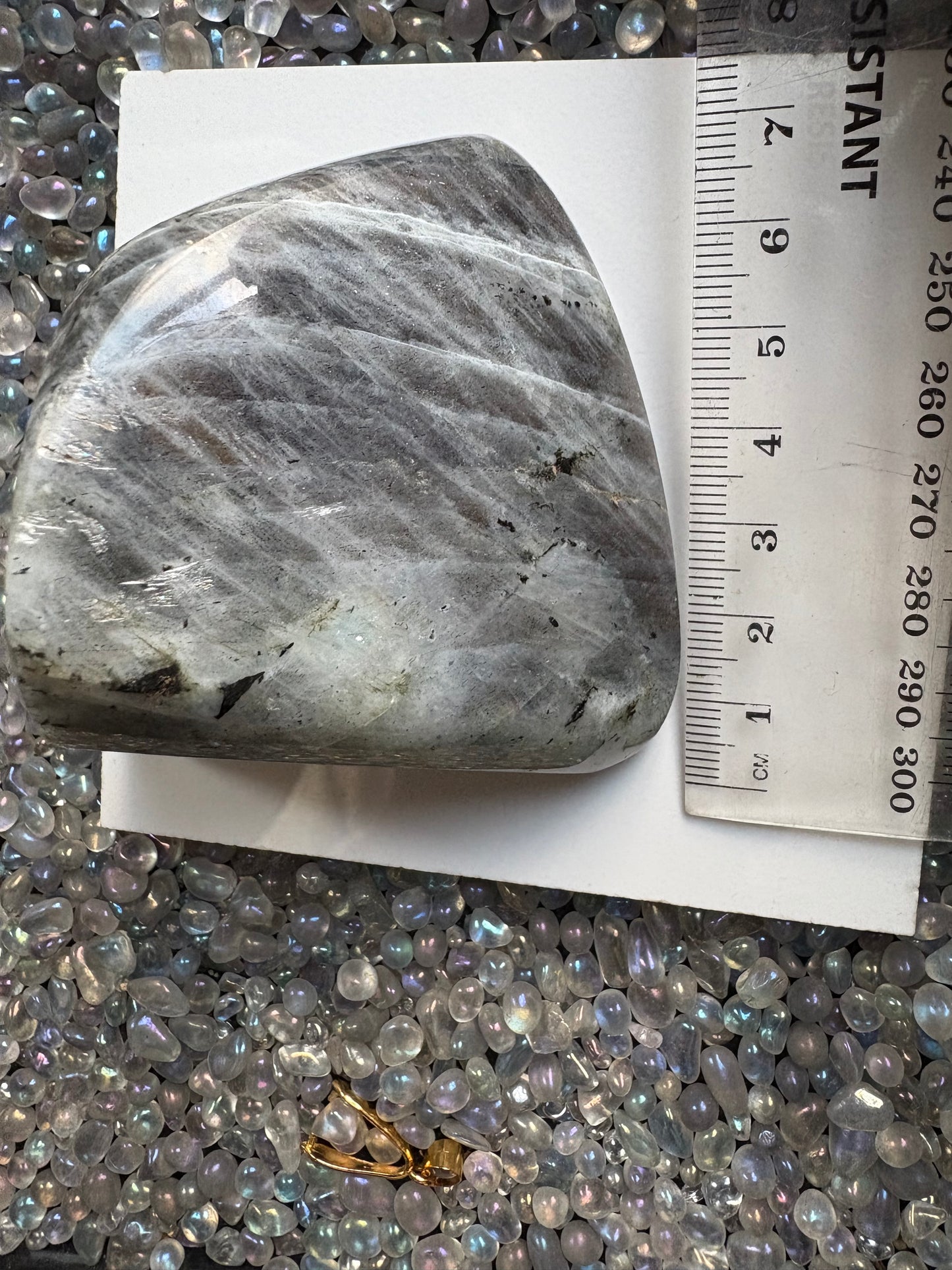 Labradorite Crystal Gemstone Cut Base Freeform (S)