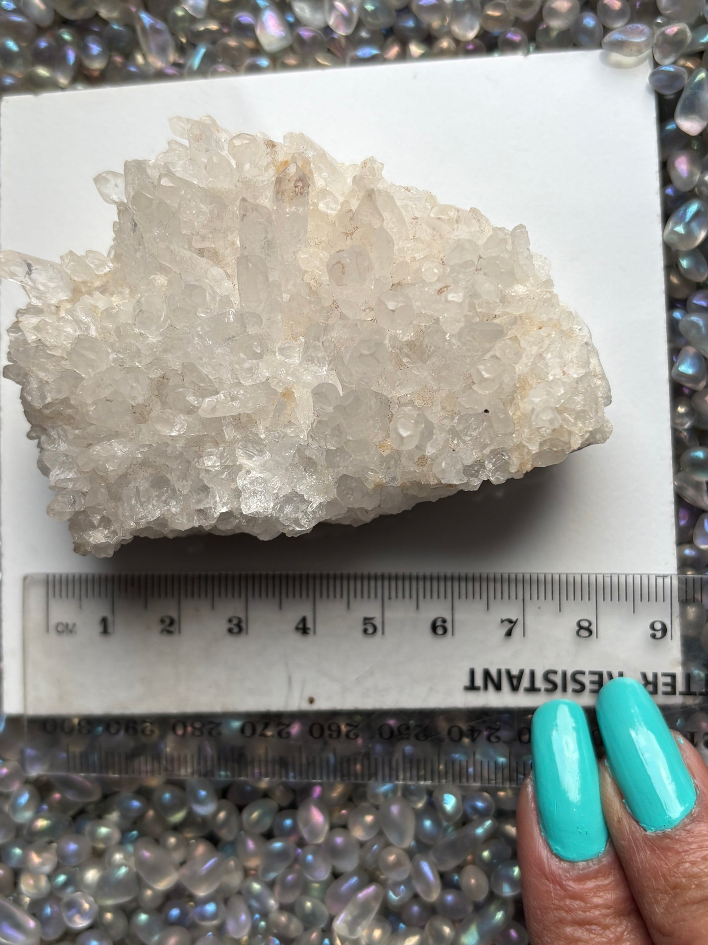 Himalayan Clear Quartz Gemstone Crystal Cluster (C)