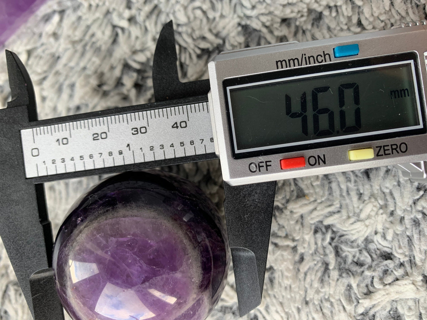 Dream Chevron Amethyst Crystal Gemstone Sphere
