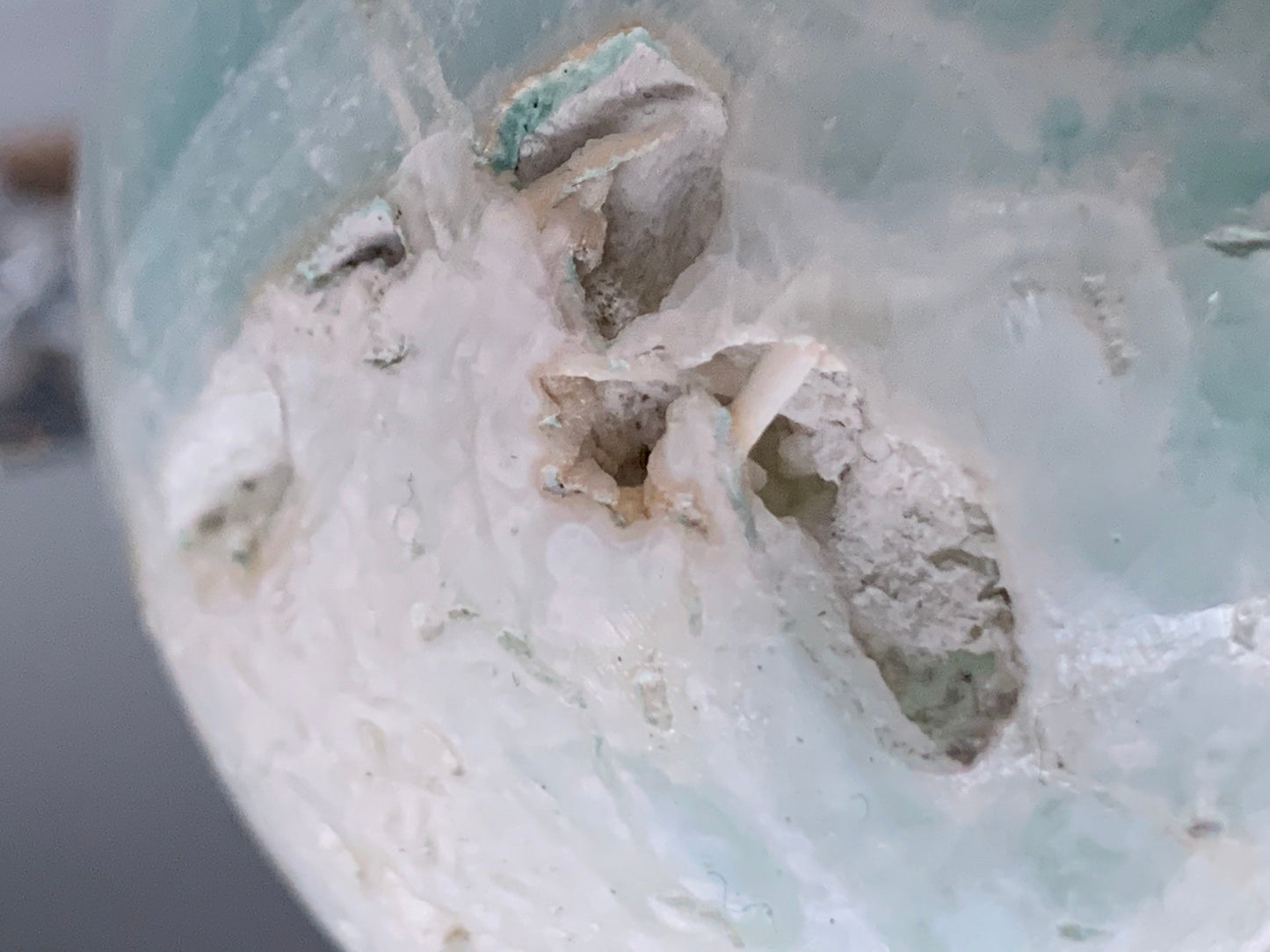 Caribbean Calcite Aragonite Crystal Gemstone Sphere (3)