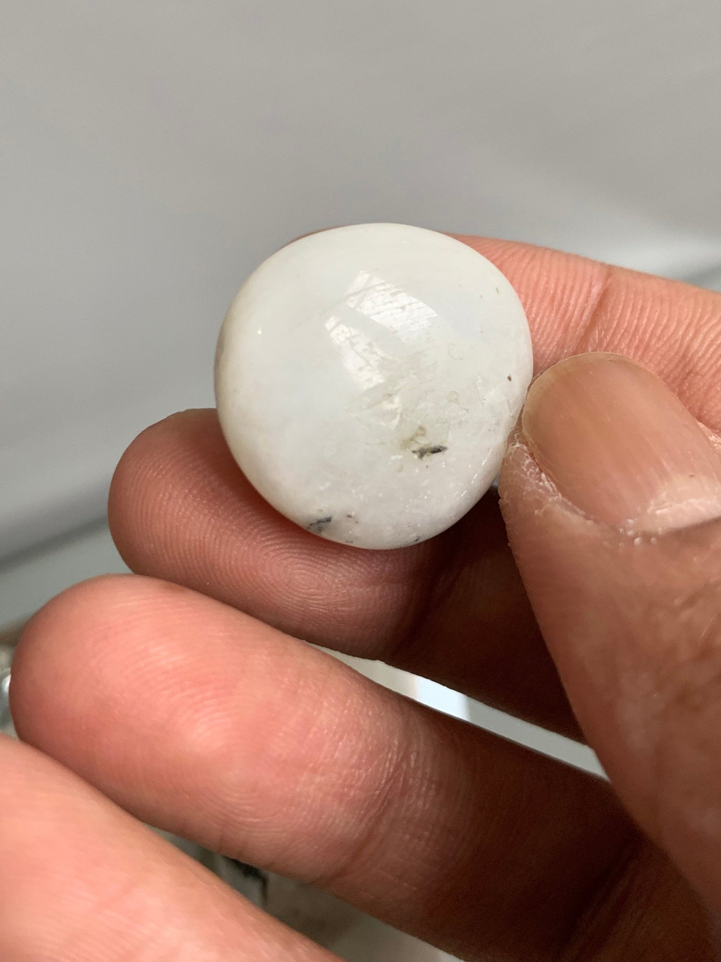 Rainbow Moonstone Grade A Tumbled Gemstone Crystal - Small