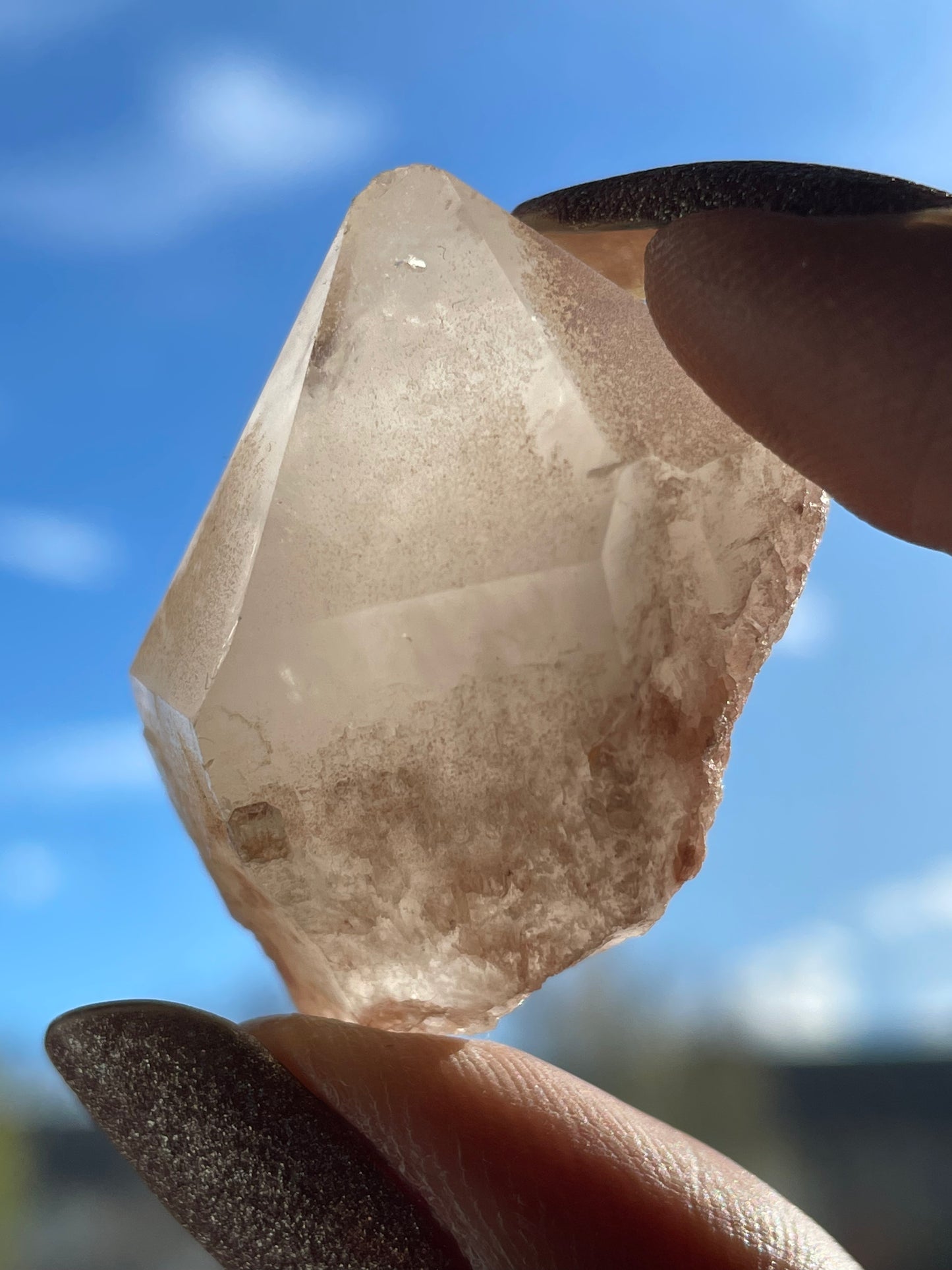 Lithium Quartz Crystal Gemstone Point - 1