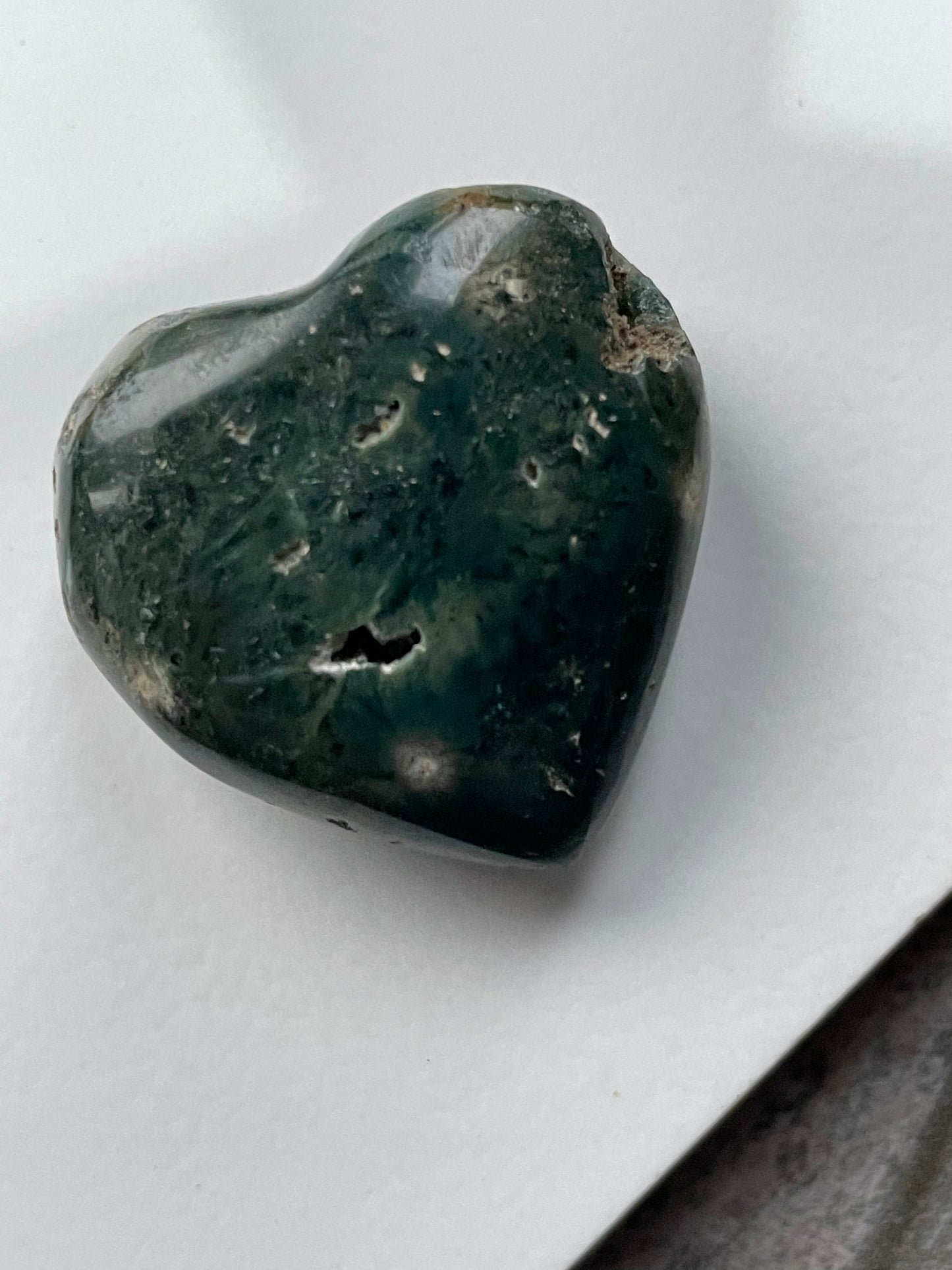 Ocean Jasper Gemstone Crystal Heart Carving Small (8)