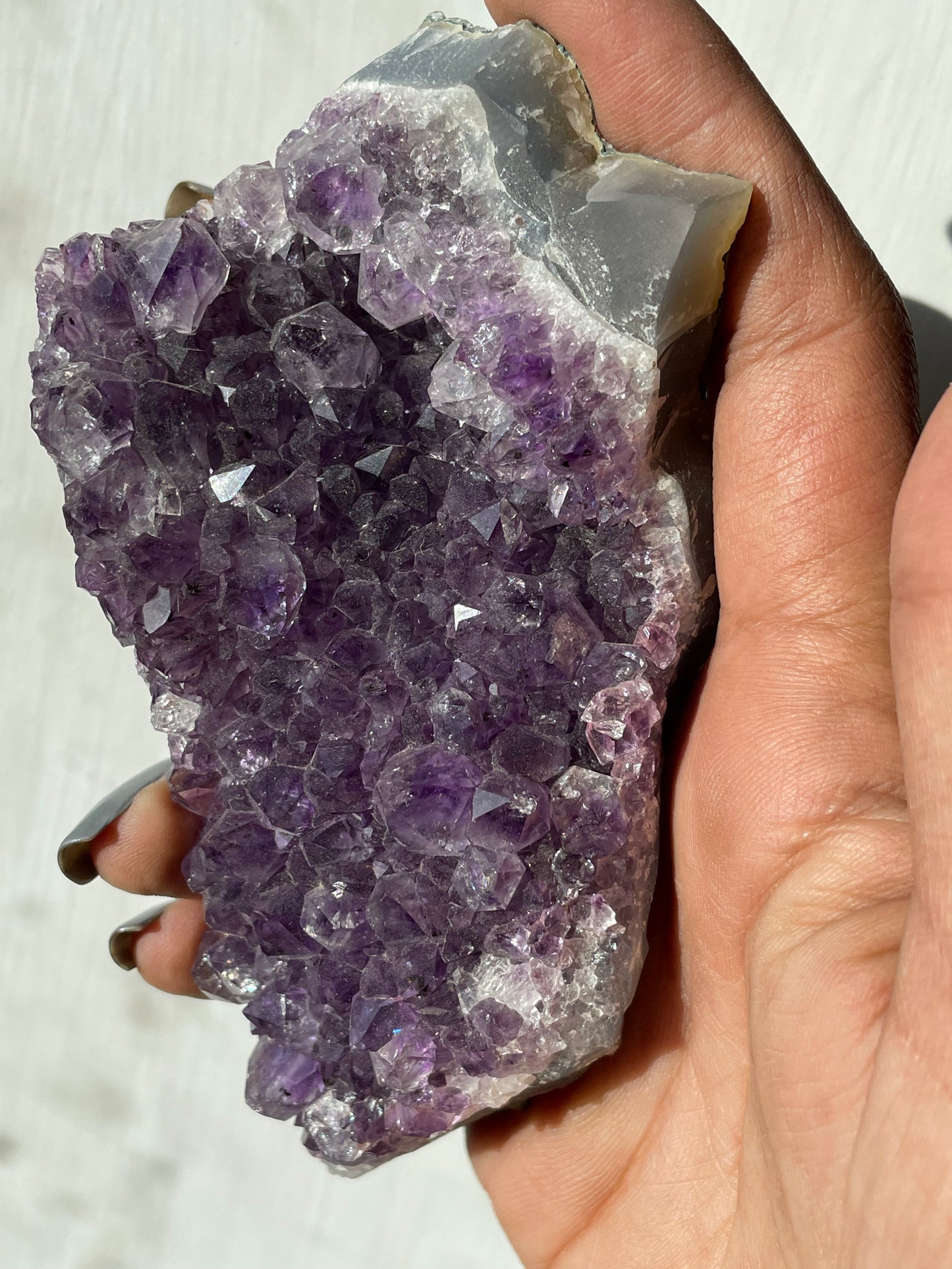 Uruguay Amethyst Crystal Gemstone Cluster (3)