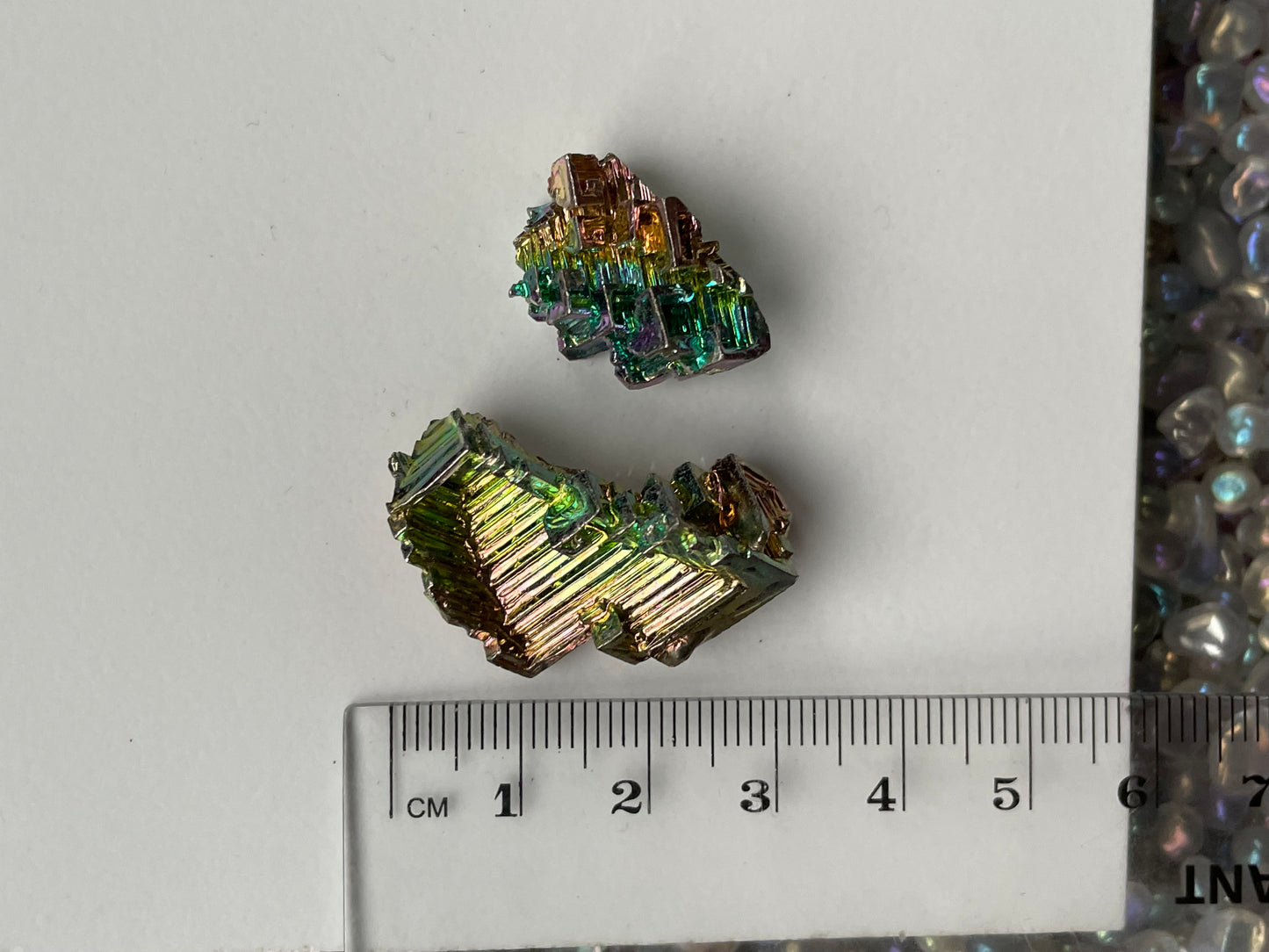 Bismuth Crystal Specimen - (15) Set of Two