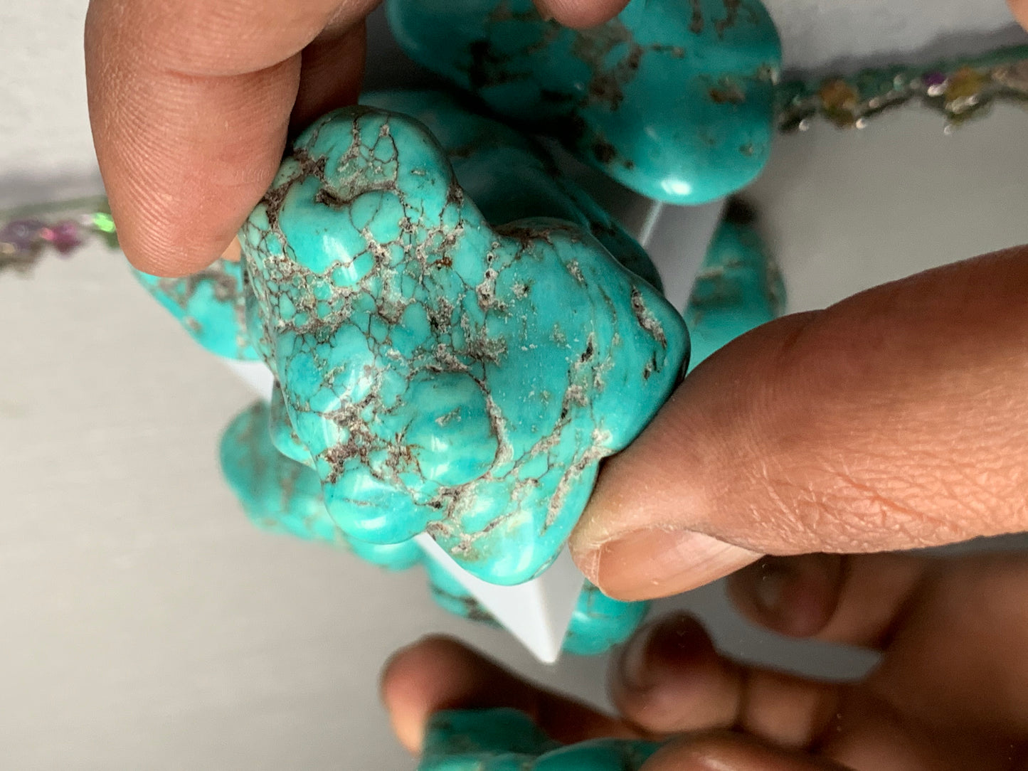 Dyed Magnesite Crystal Gemstone Rough Nuggets - Large