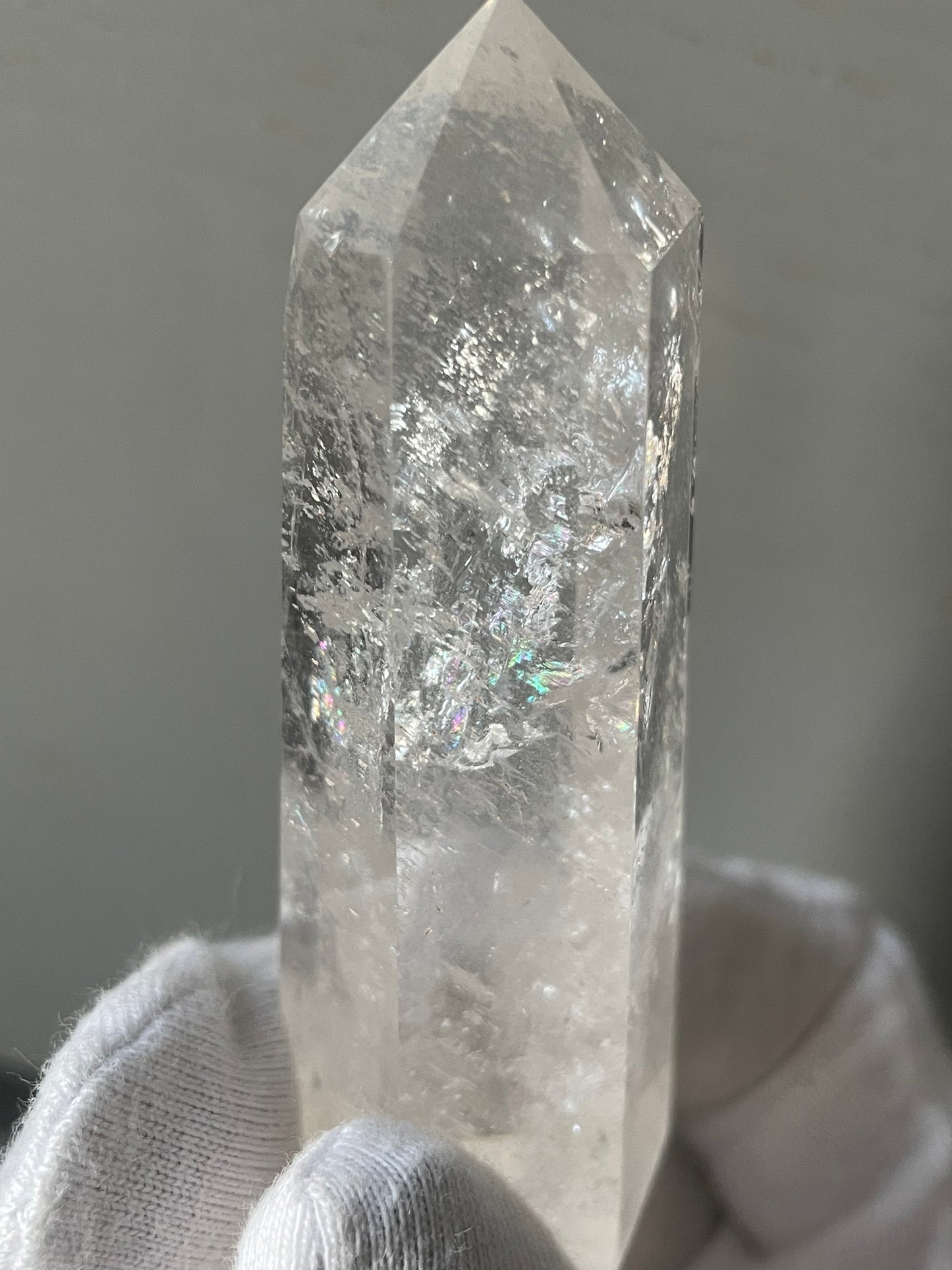 Clear Quartz Crystal Gemstone Point Tower - Clarity 2 (B)