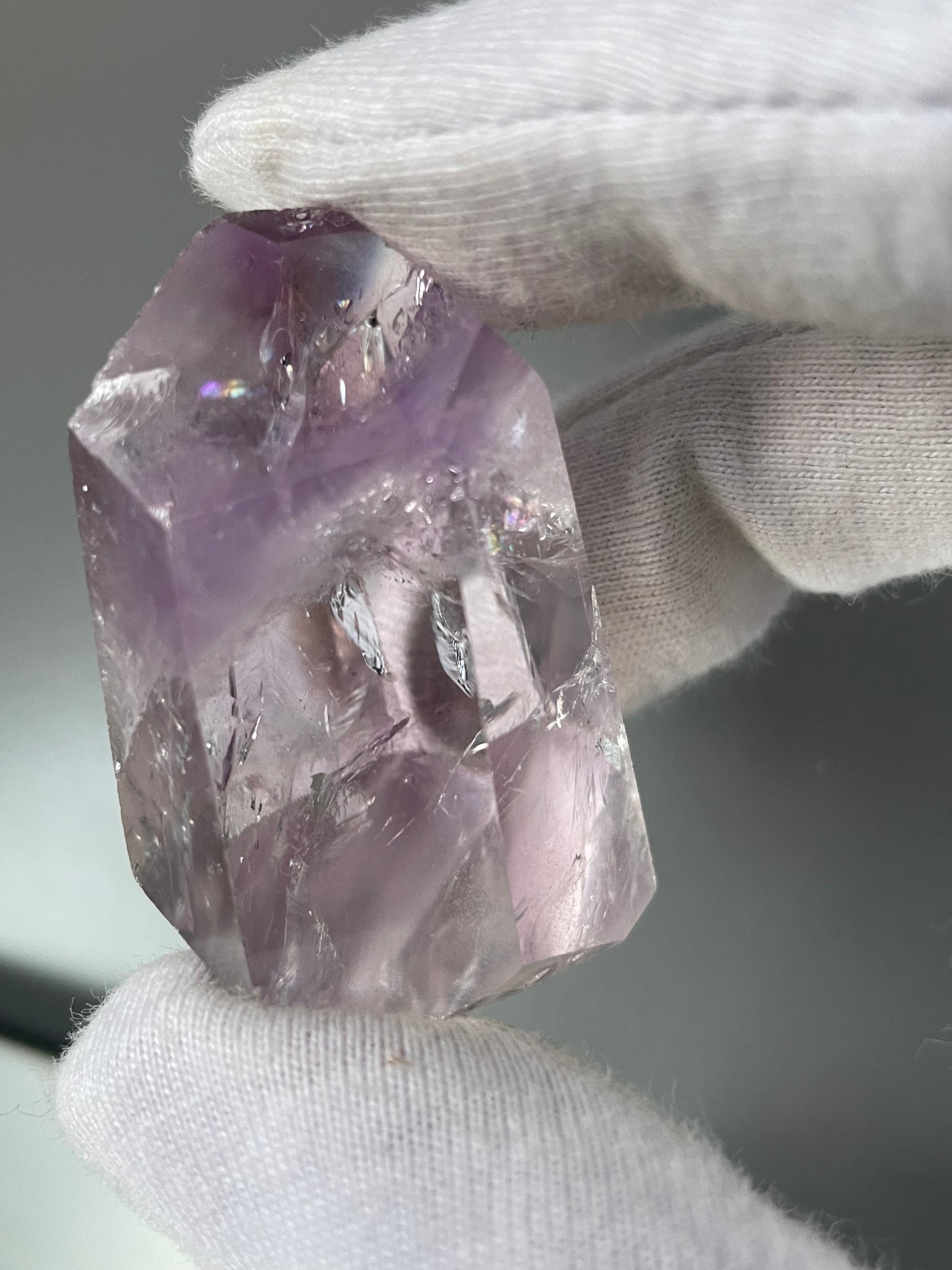 Amethyst Faceted Mini Freeform Crystal Gemstone (2)