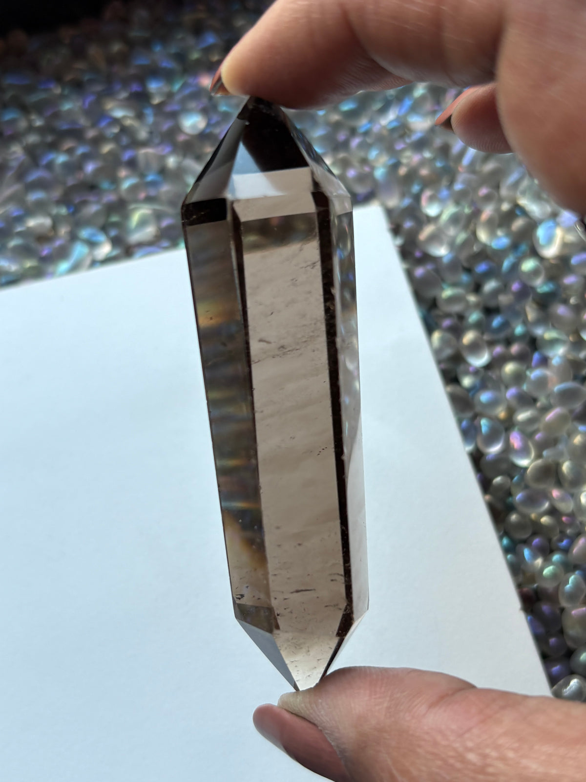 Smoky Quartz Crystal Gemstone Double Terminated Point (3)