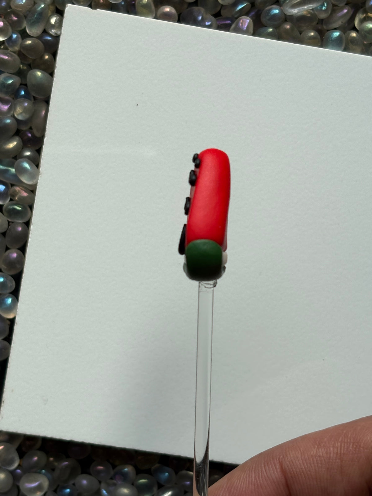 Wesley The Watermelon Clay Art Plant Pot Buddy