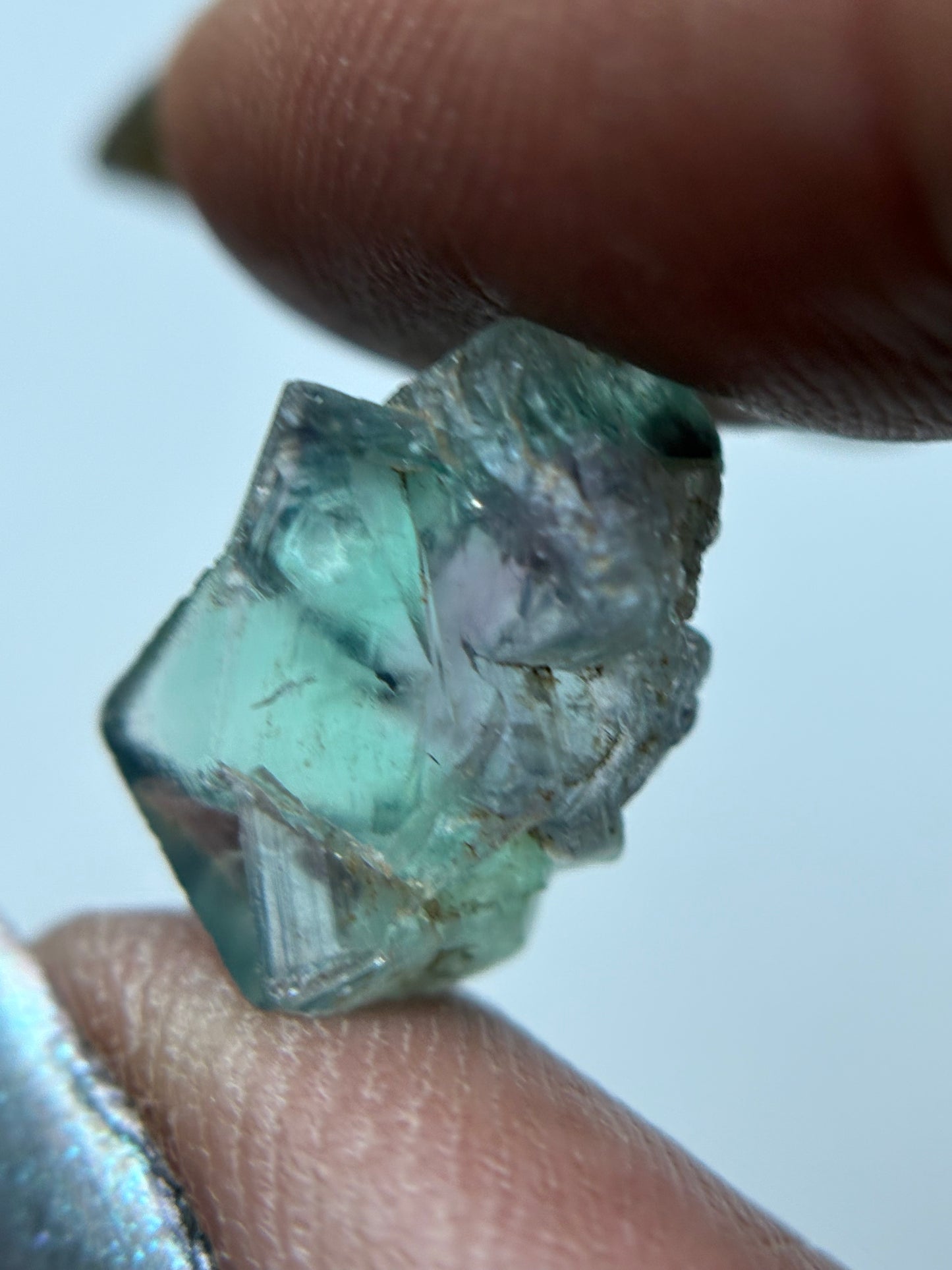 Fluorite UK Micro Rough Specimen Crystal Gemstone (3)