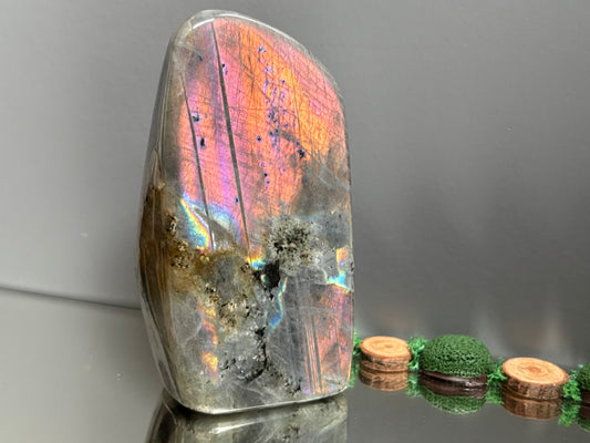 Labradorite Crystal Gemstone Cut Base Freeform (L)