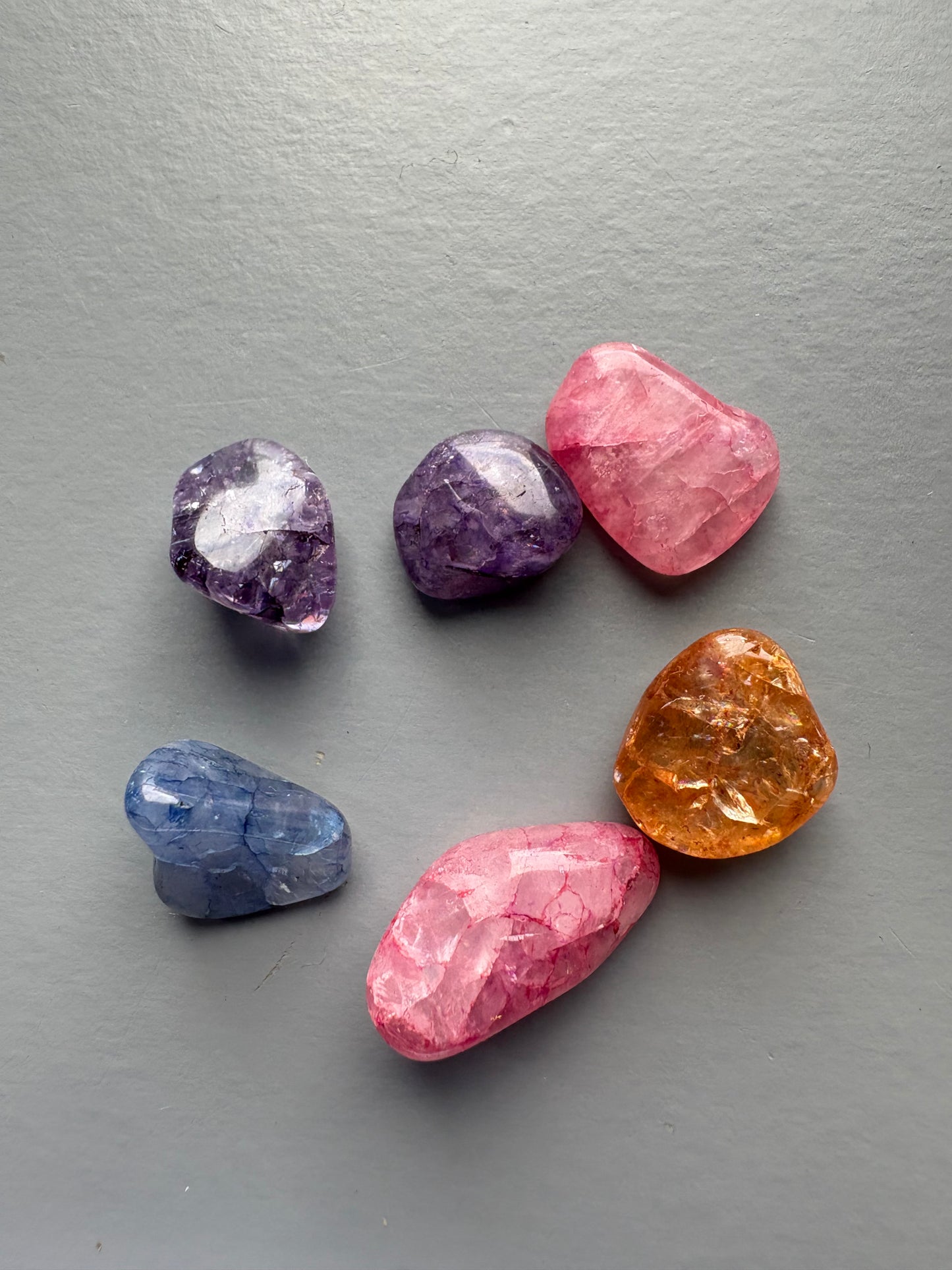 Crystal Card & Mini Crystal Tumbled Stone Gift Set (4)