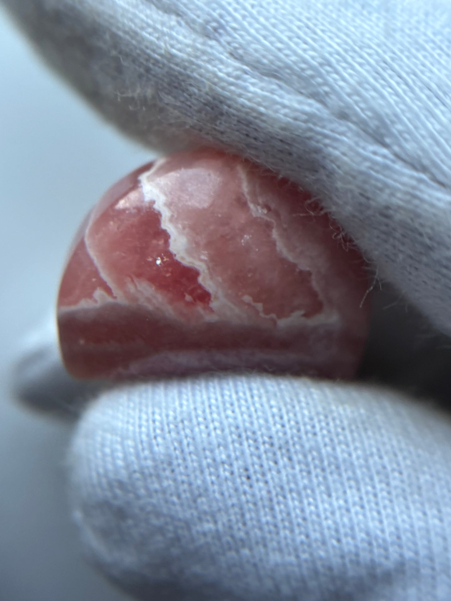 Rhodochrosite Crystal Gemstone Mini Crescent Moon Carving (1)