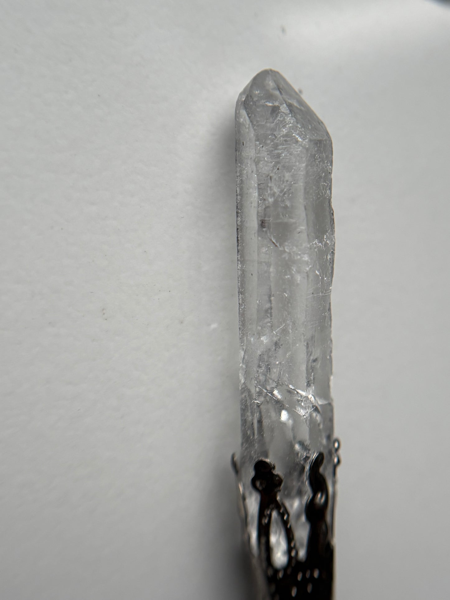 Lemurian Quartz Crystal Gemstone Gothic Mini Wand (3)