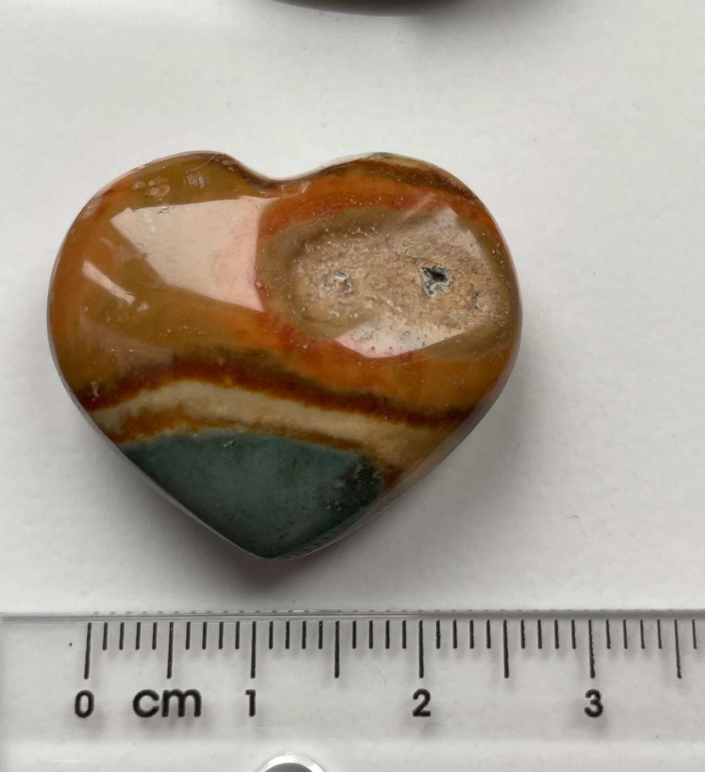 Polychrome Jasper Crystal Gemstone Heart Mini Carving Gift Set (1)