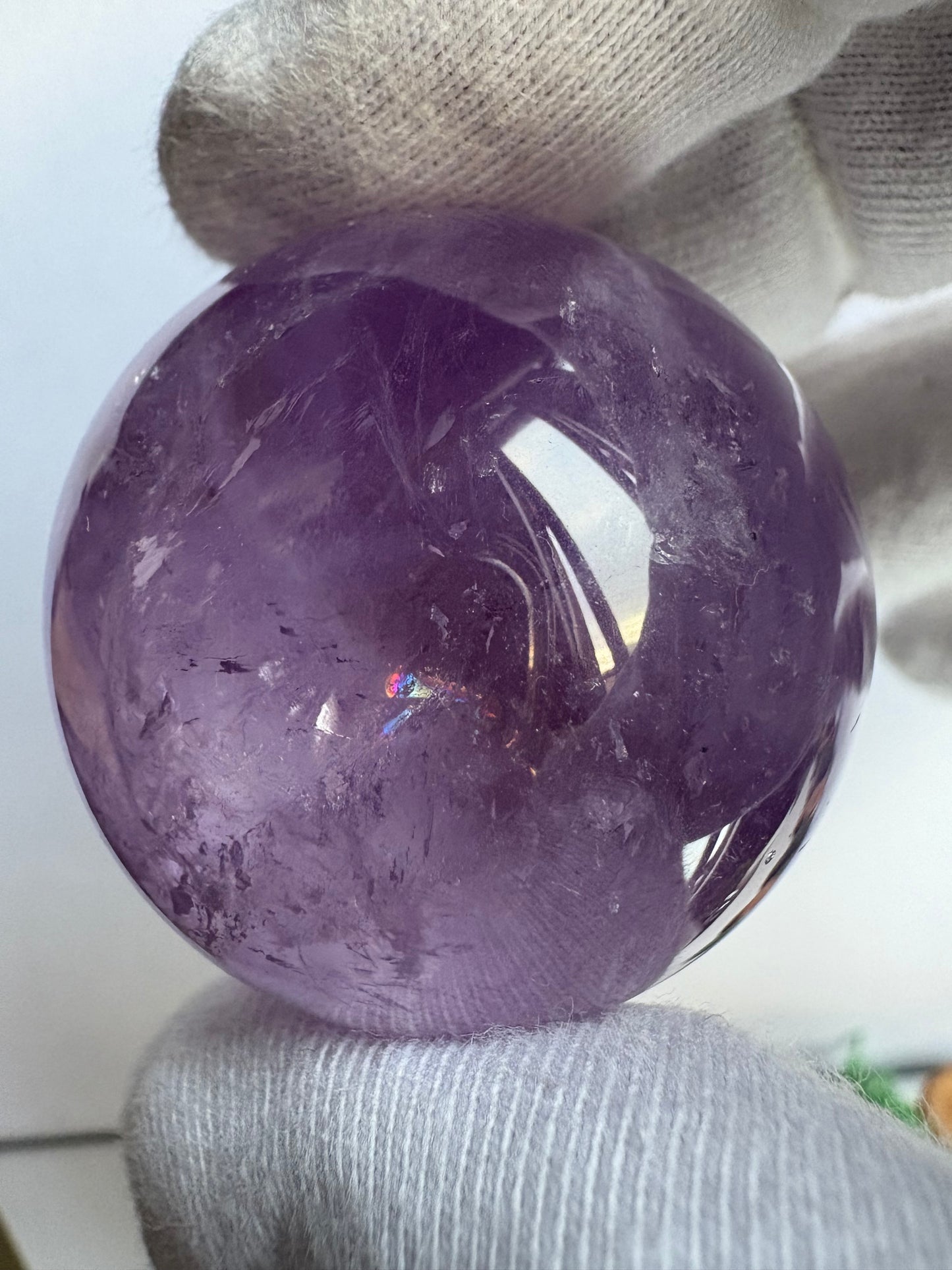 Ametrine Crystal Gemstone Sphere (1)