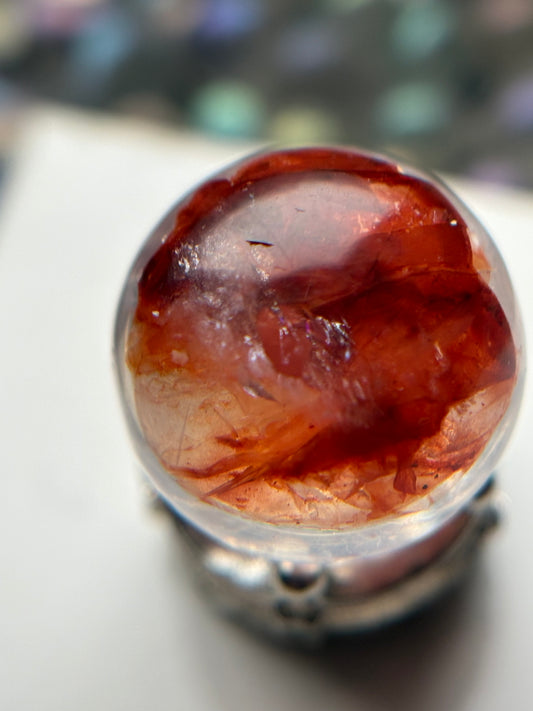 Star Fire Quartz Crystal Gemstone Sphere - Mini (3)