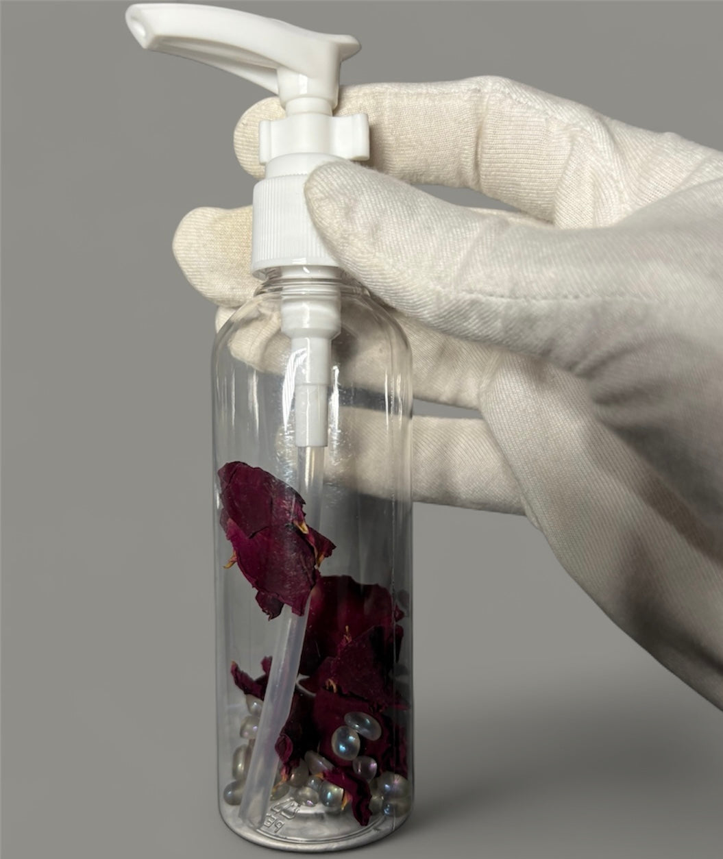 Rose Petal & Angel Aura Quartz - Infused Pump Bottle - 100ml