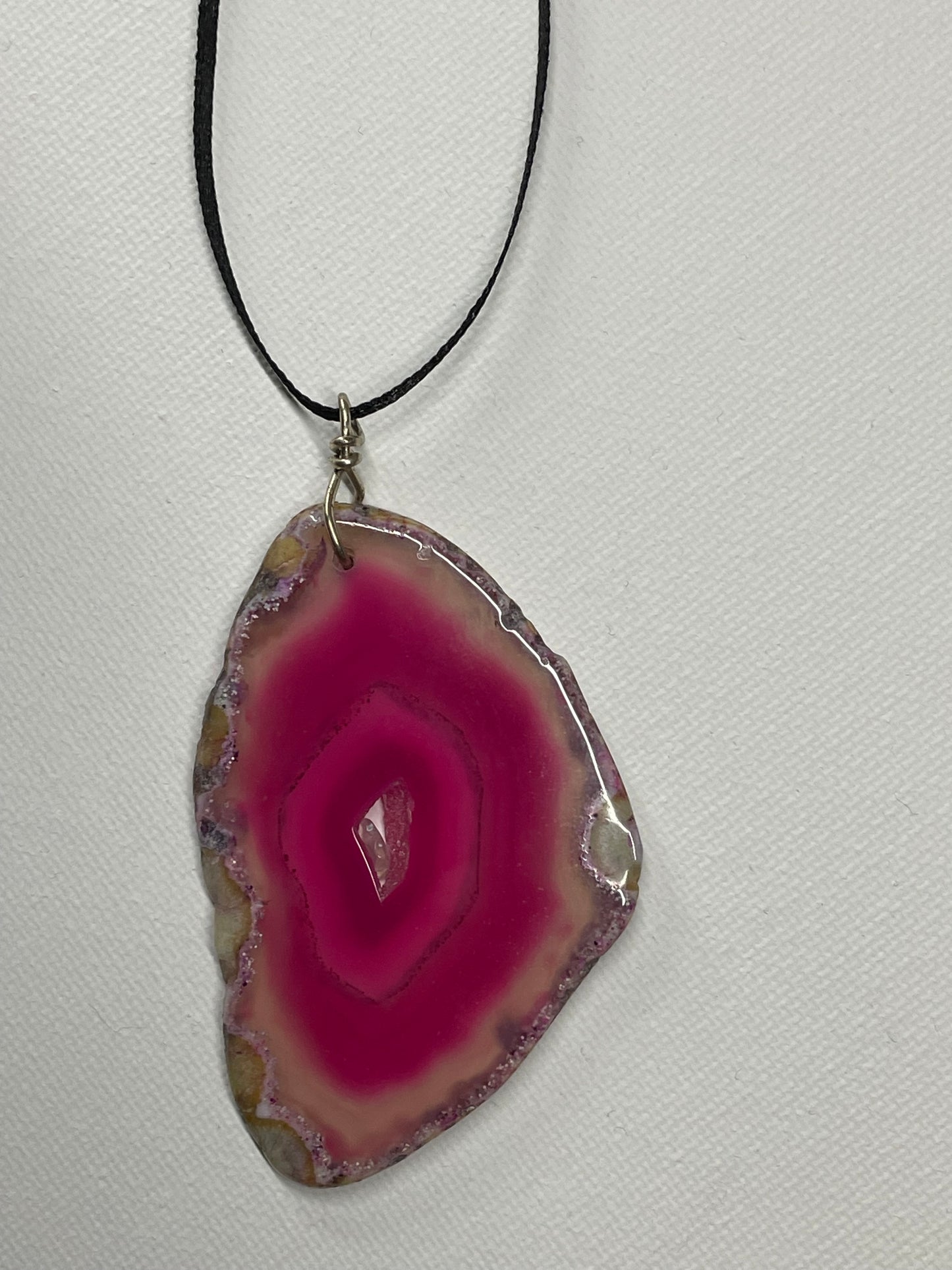 Agate Crystal Gemstone Slice Wall Tree Hanging