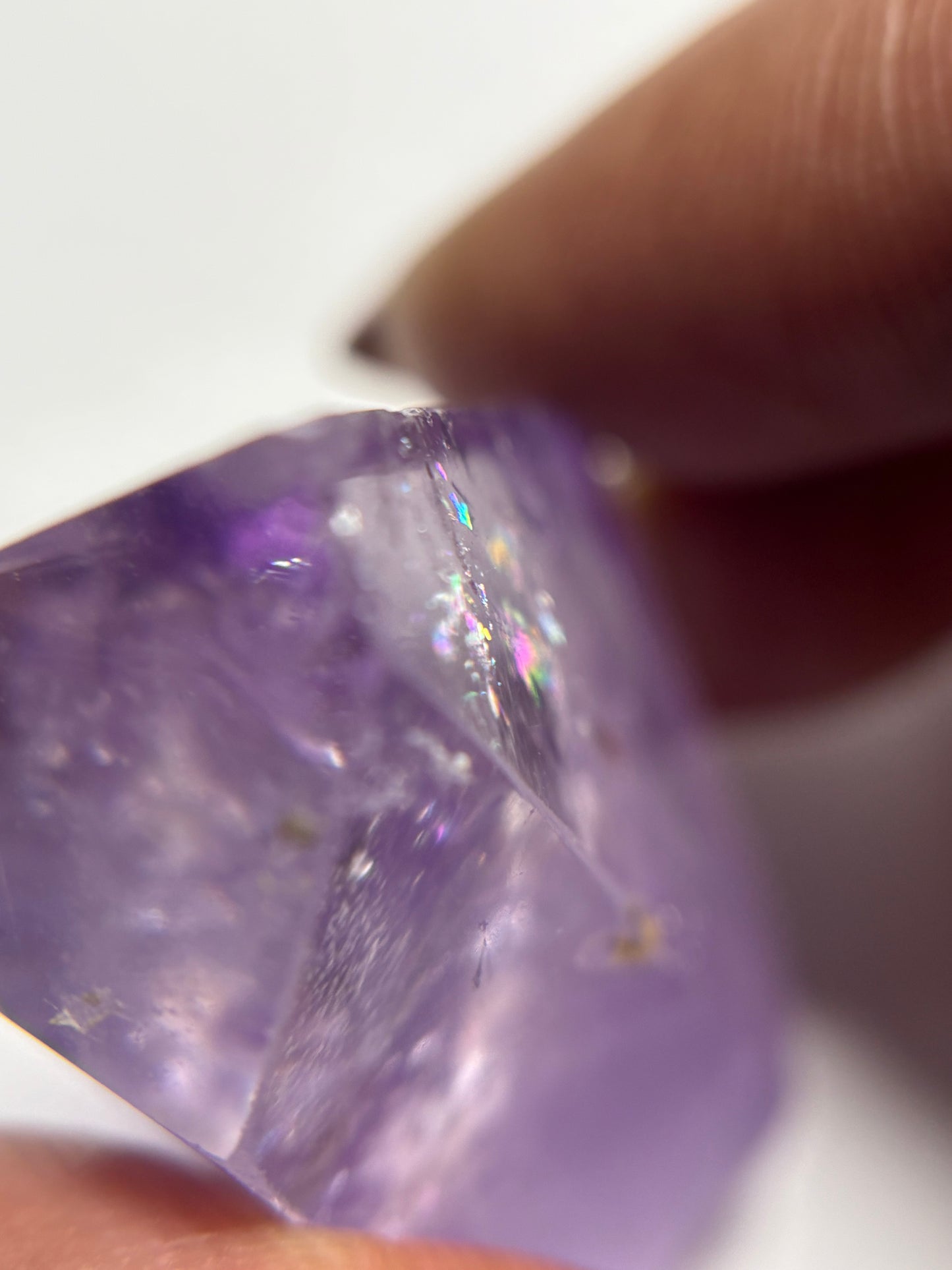 Amethyst Faceted Mini Freeform Crystal Gemstone (4)