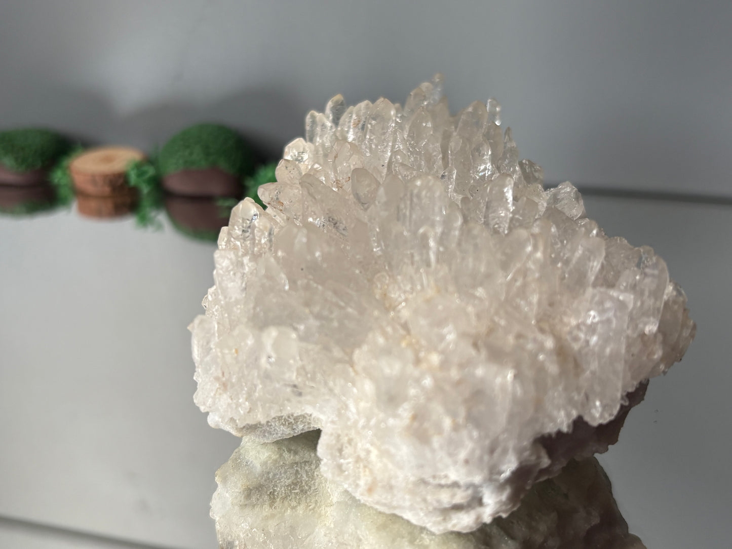 Himalayan Clear Quartz Gemstone Crystal Cluster (C)