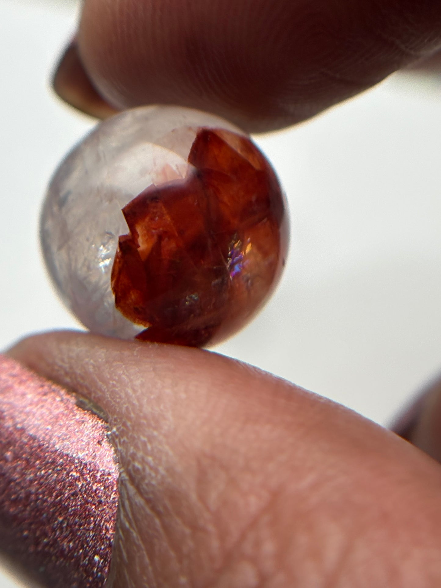 Star Fire Quartz Crystal Gemstone Sphere - Mini (3)