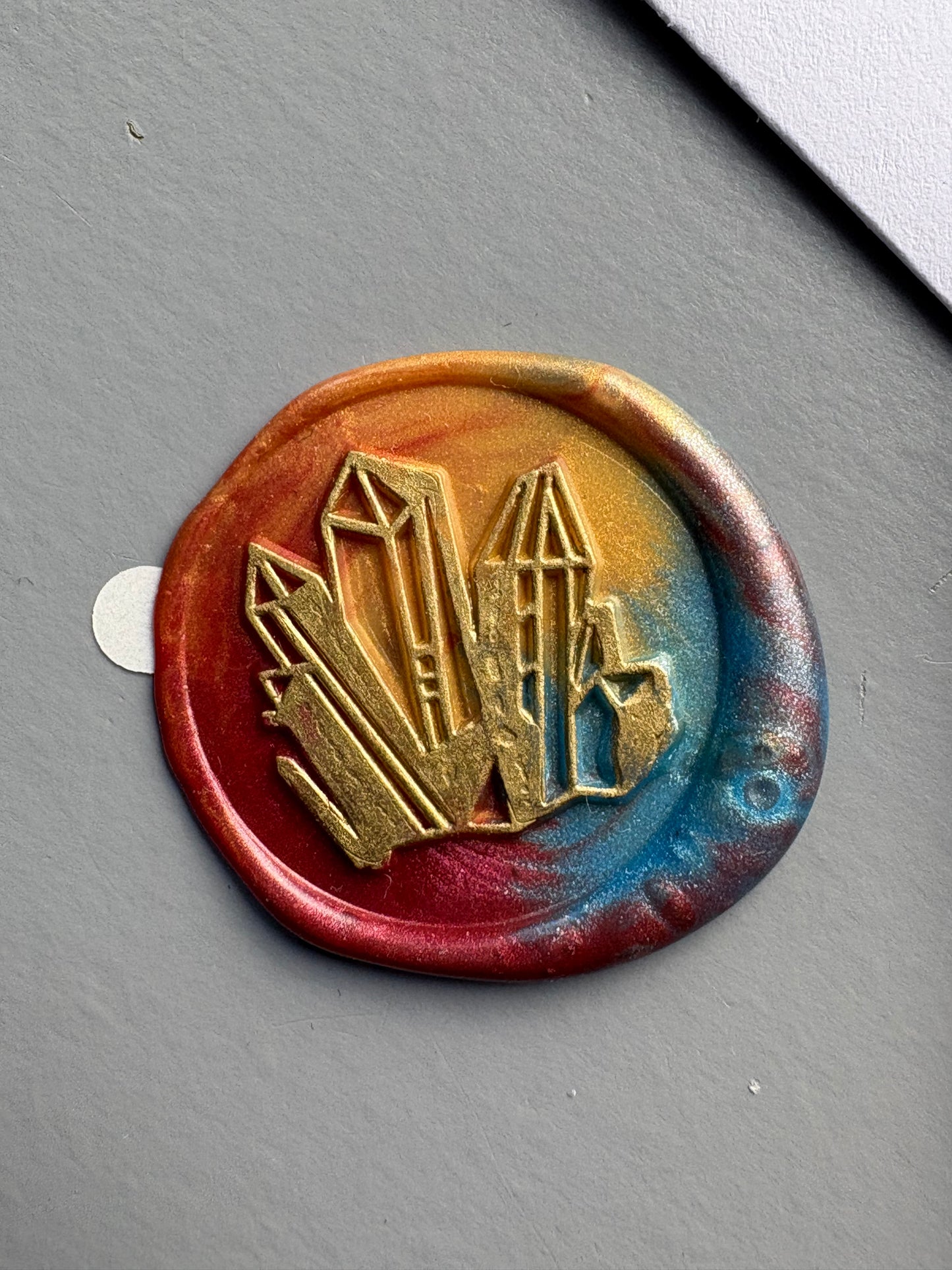 Crystal Card & Mini Crystal Tumbled Stone Gift Set (2)