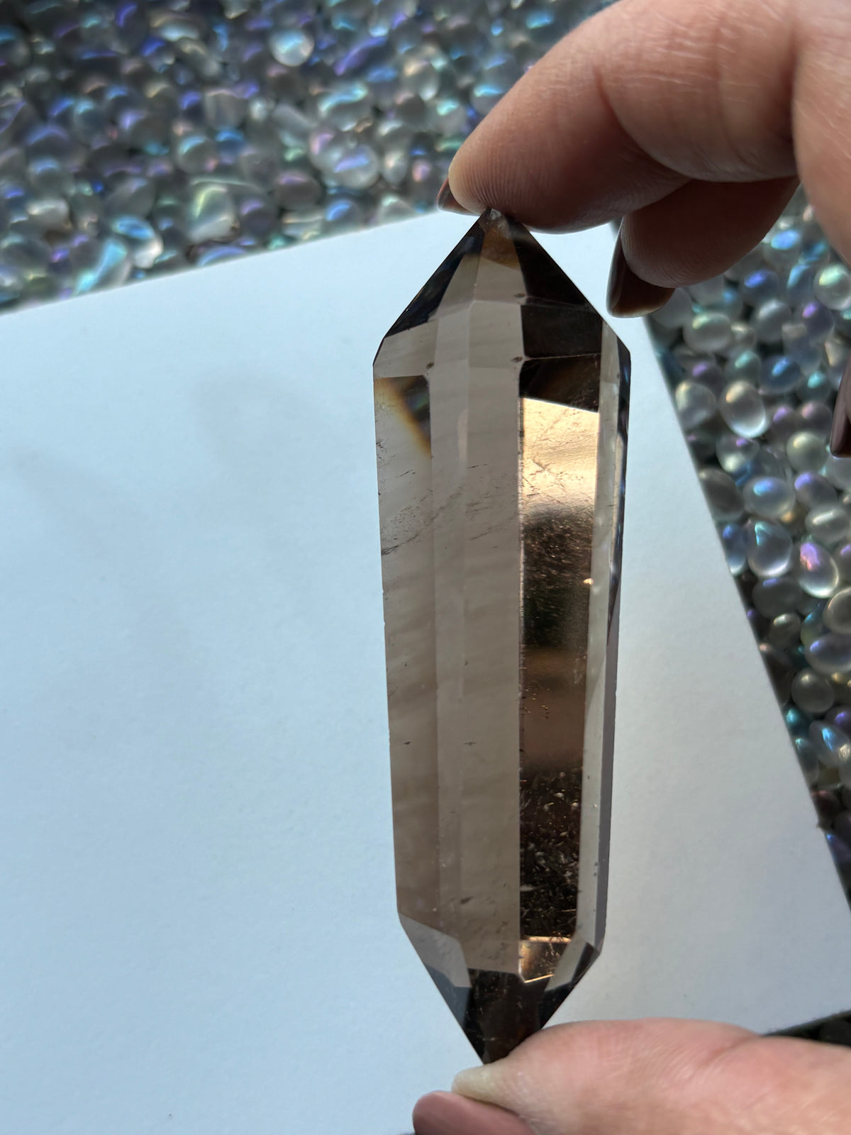 Smoky Quartz Crystal Gemstone Double Terminated Point (3)