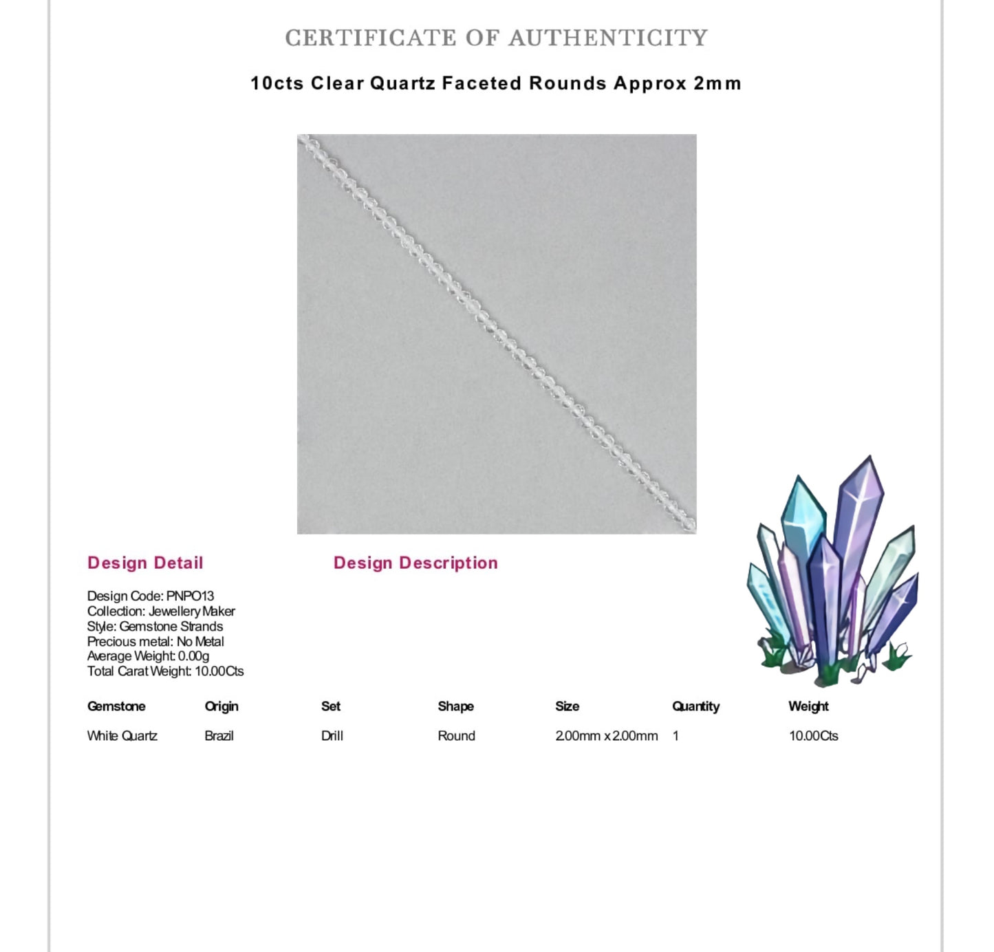 Green Onyx Briolette & Quartz Crystal Gemstone Gold Sterling Silver Earrings (Certified)