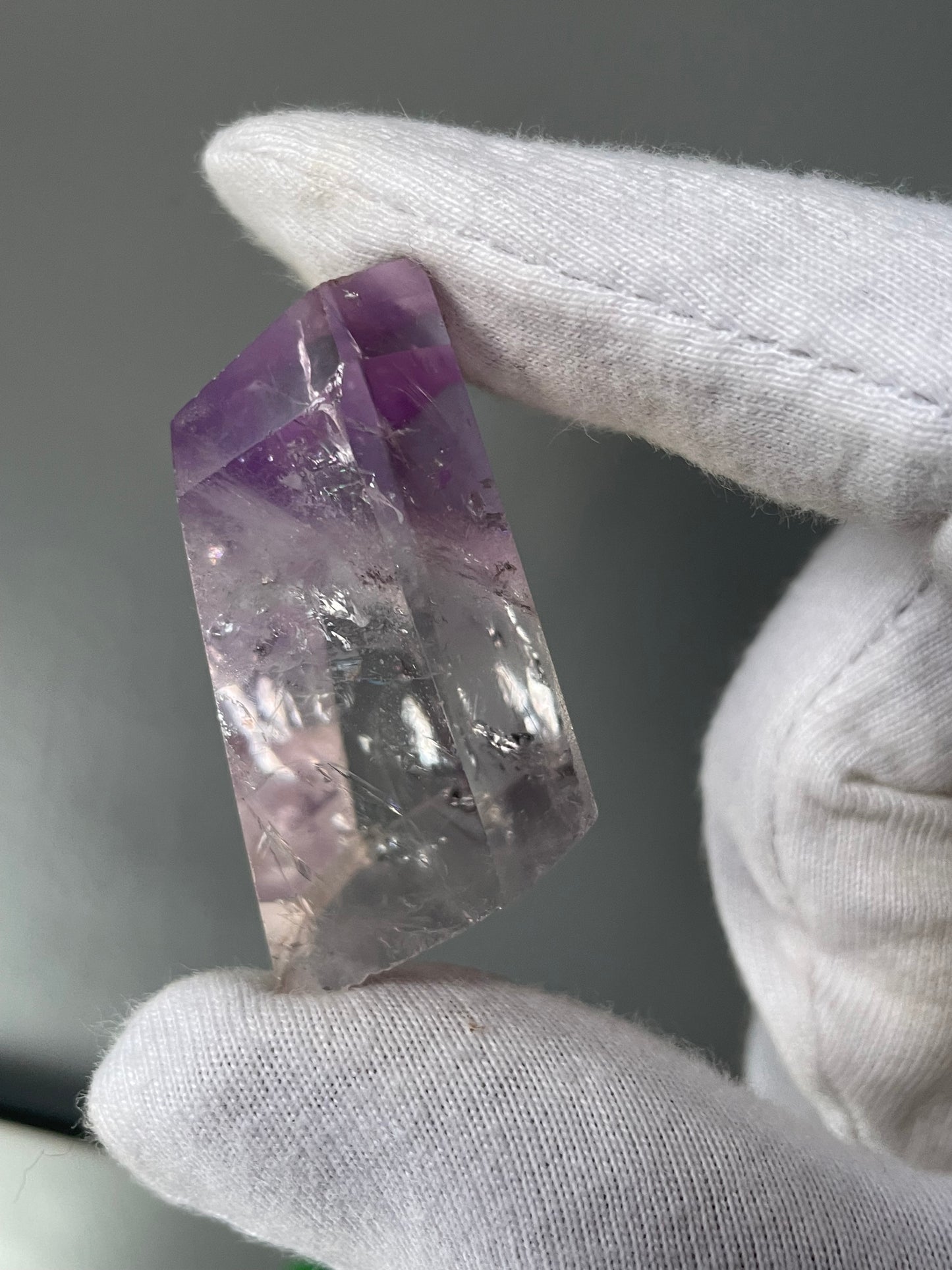 Amethyst Faceted Mini Freeform Crystal Gemstone (2)