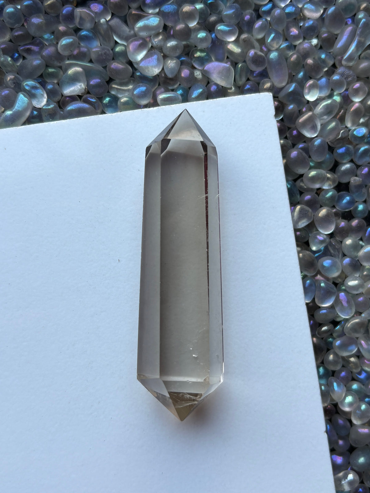 Smoky Quartz Crystal Gemstone Double Terminated Point - (1)