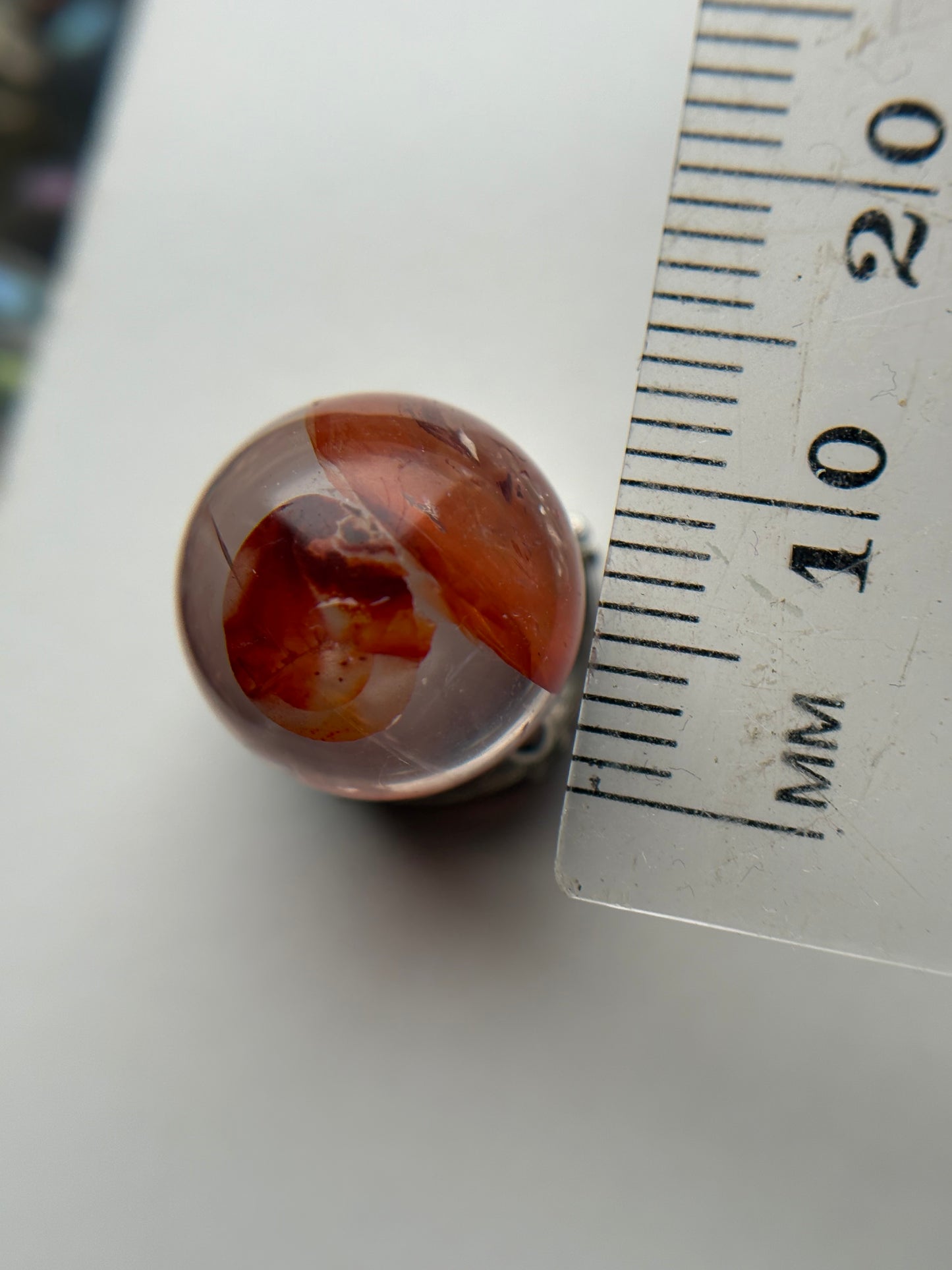 Star Fire Quartz Crystal Gemstone Sphere - Mini (2)