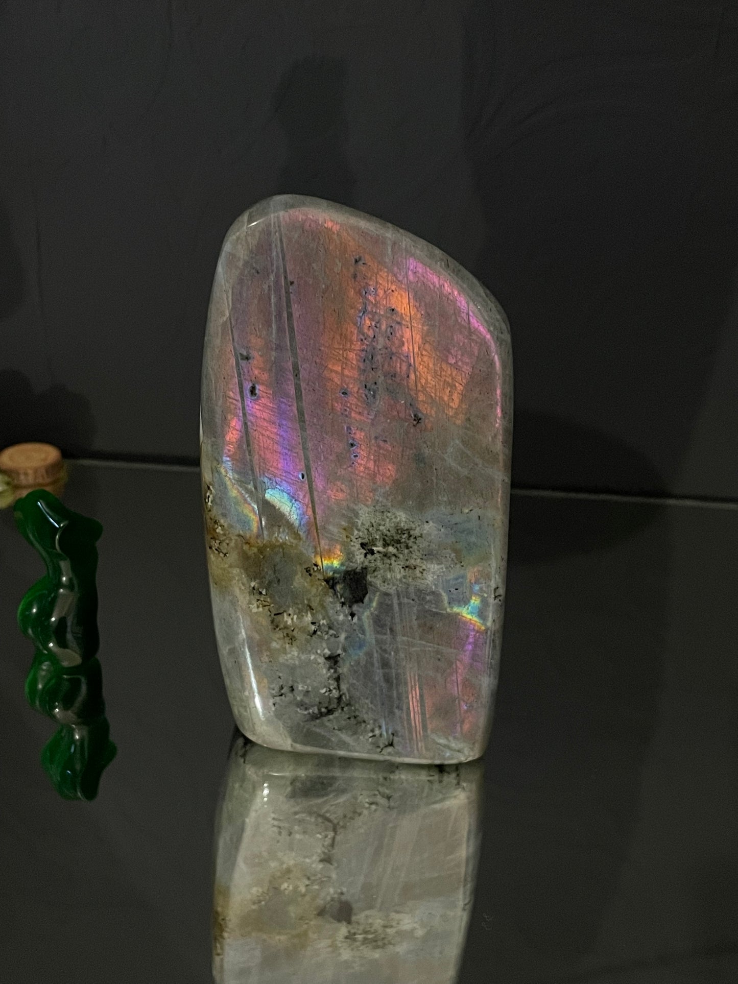 Labradorite Crystal Gemstone Cut Base Freeform (L)