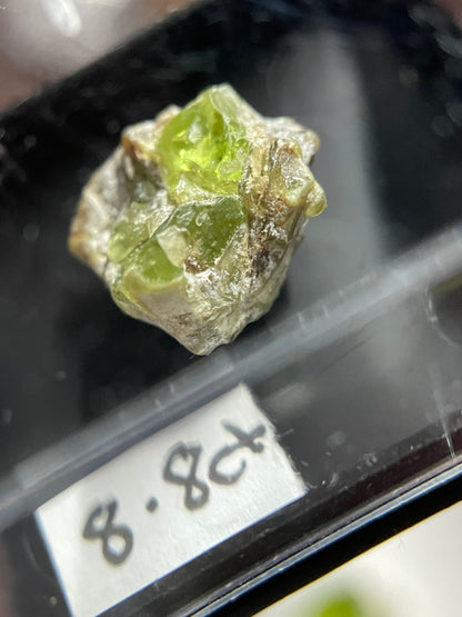 Micro Peridot Rough Crystal Gemstone Specimen (1)