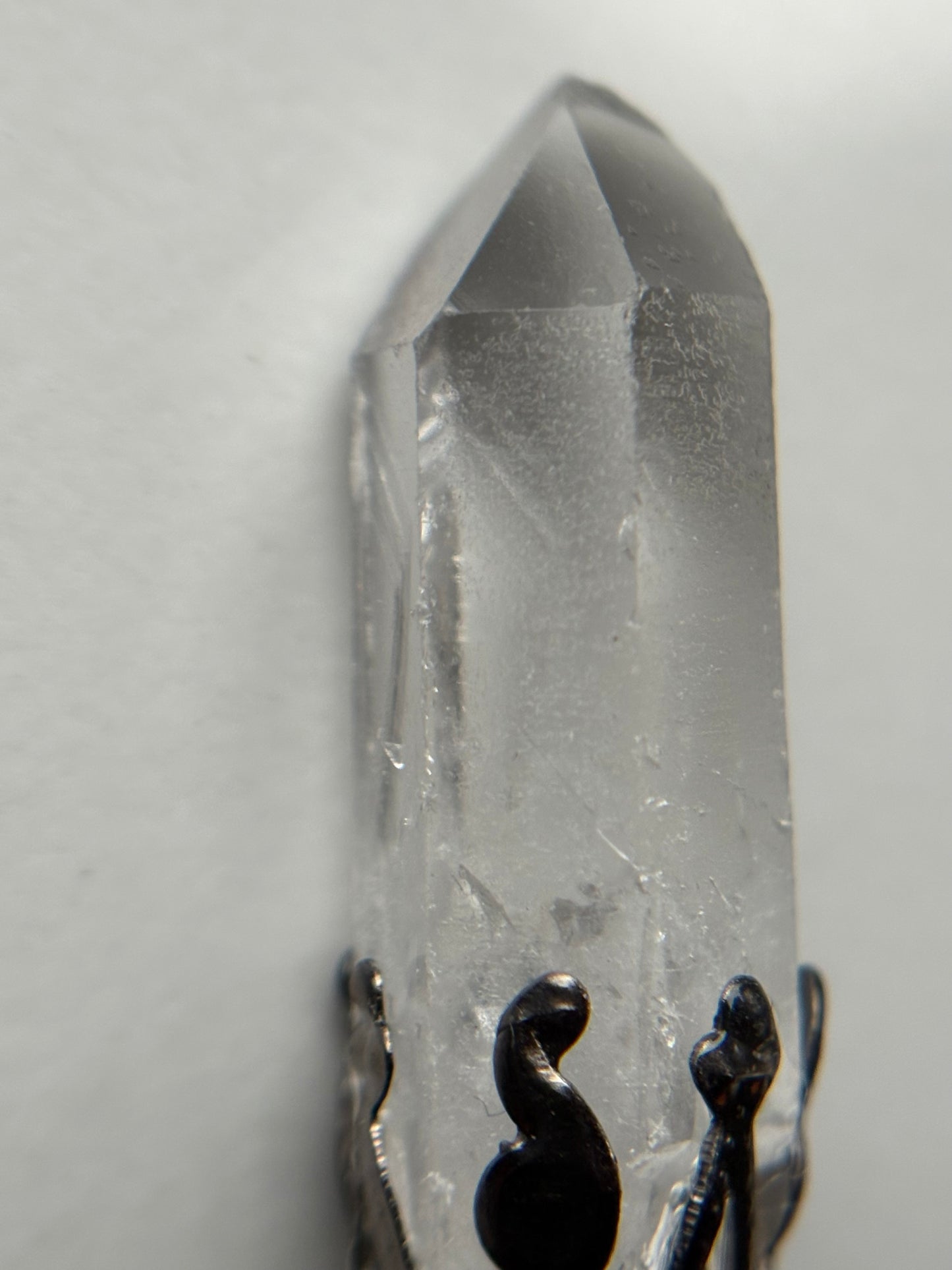 Lemurian Quartz Record Keeper Crystal Gemstone Gothic Mini Wand (2)