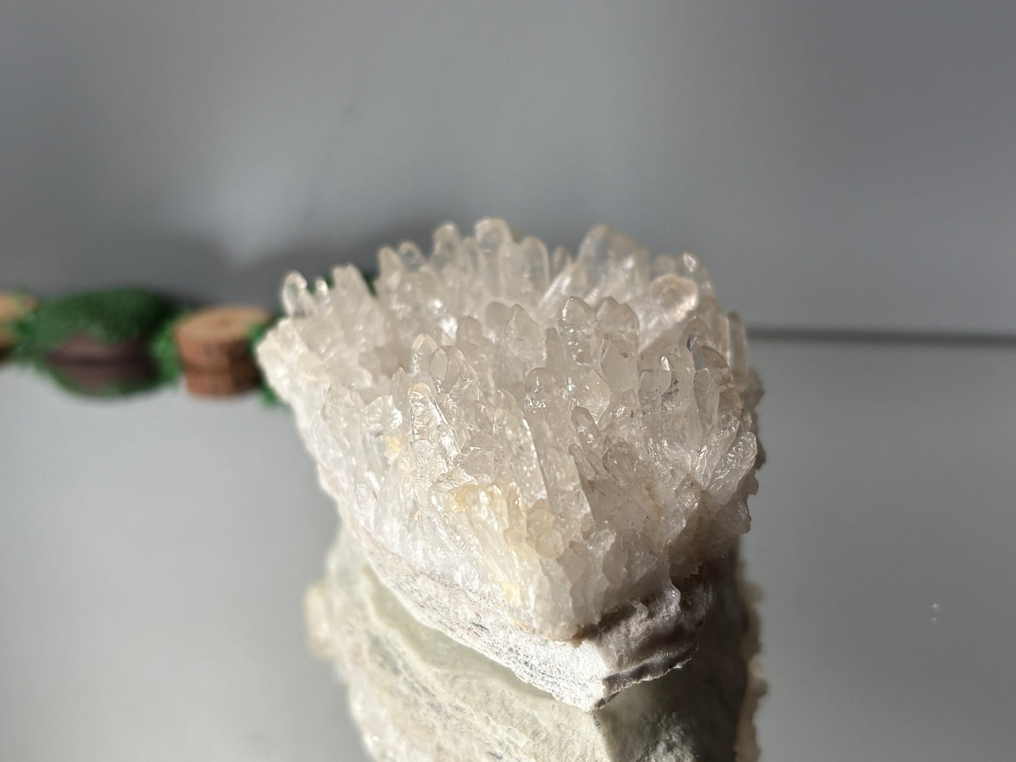 Himalayan Clear Quartz Gemstone Crystal Cluster (C)