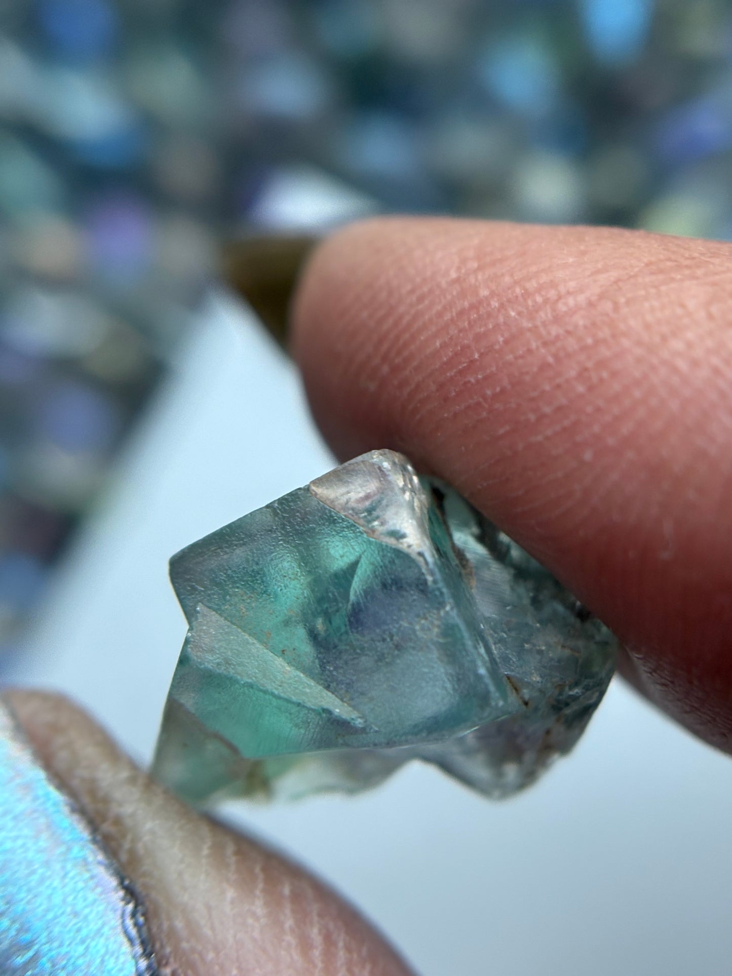 Fluorite UK Micro Rough Specimen Crystal Gemstone (3)