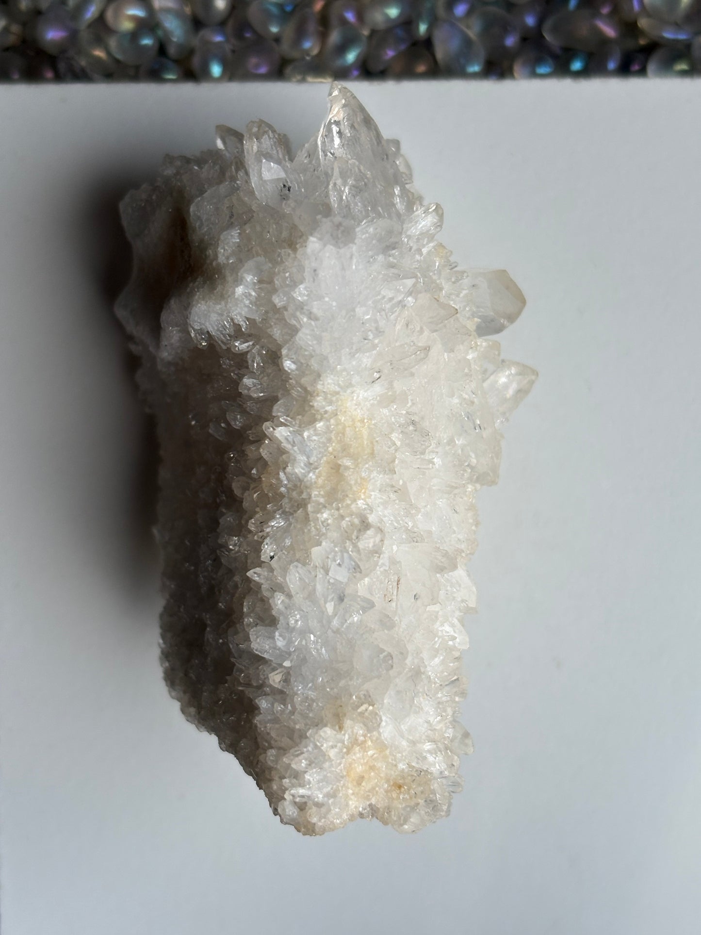 Himalayan Clear Quartz Gemstone Crystal Rough Cluster Specimen (A)