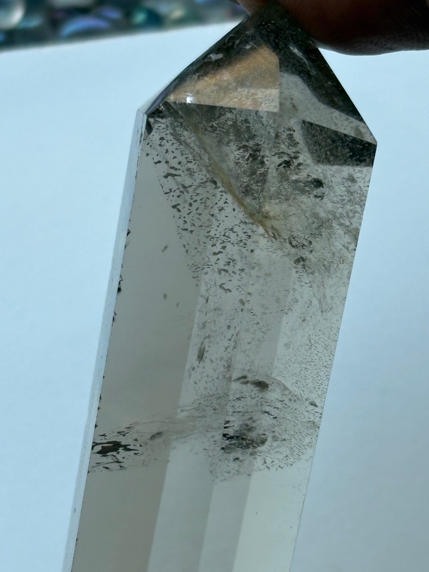 Smoky Quartz Crystal Gemstone Double Terminated Point - (2)