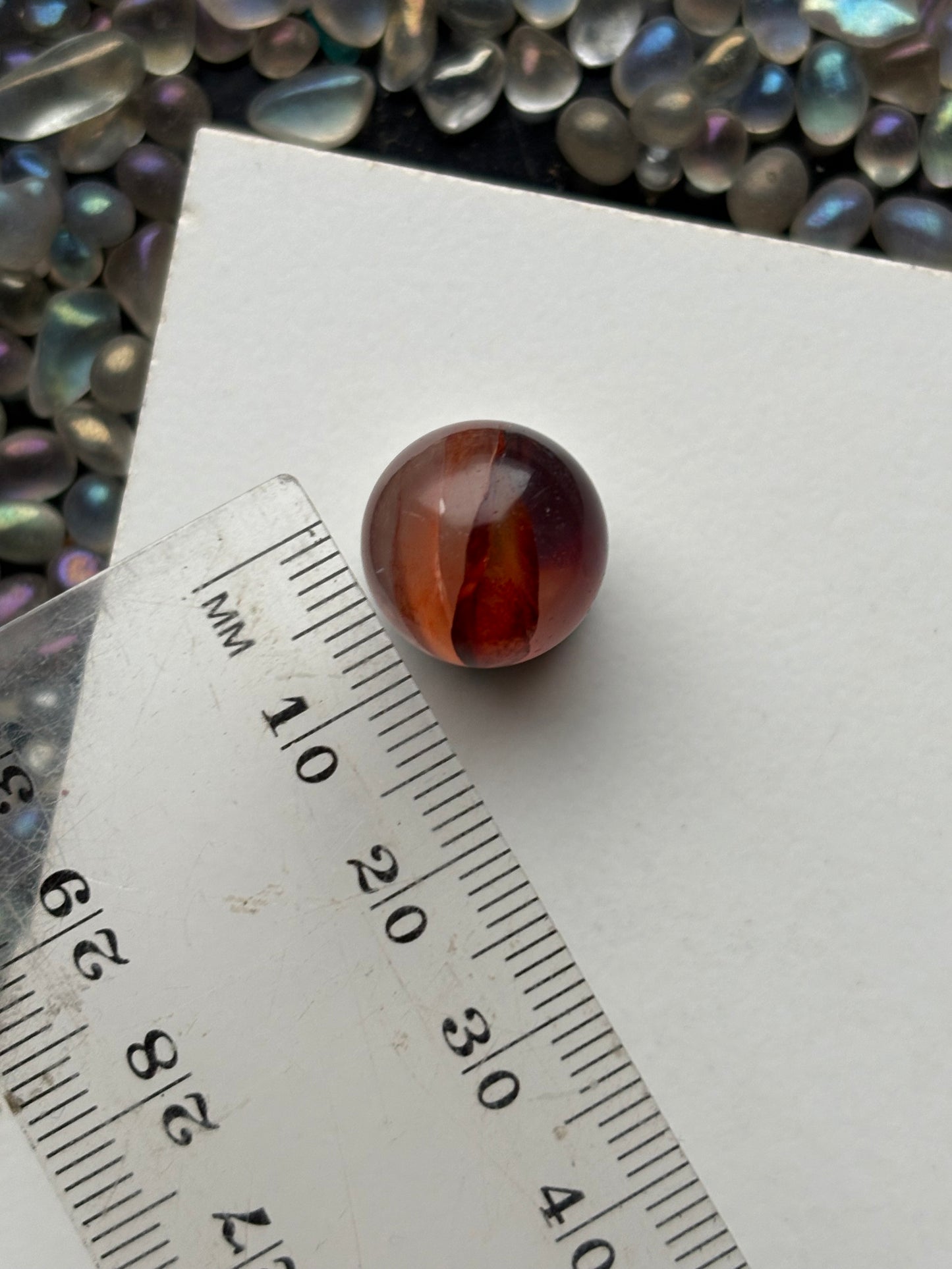 Star Fire Quartz Crystal Gemstone Sphere - Mini (4)