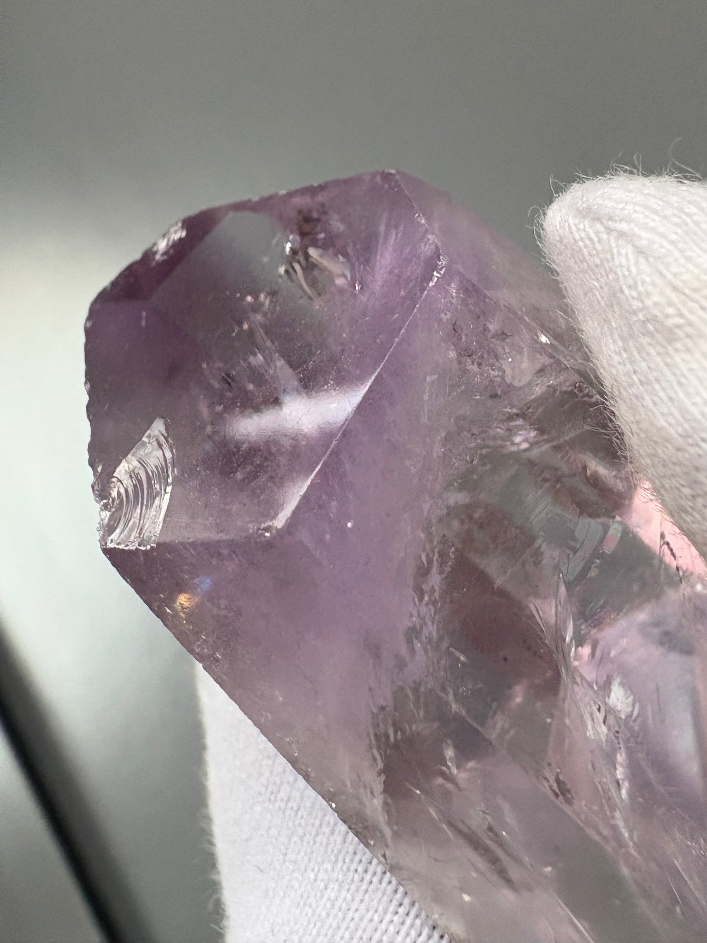 Amethyst Faceted Mini Freeform Crystal Gemstone (2)