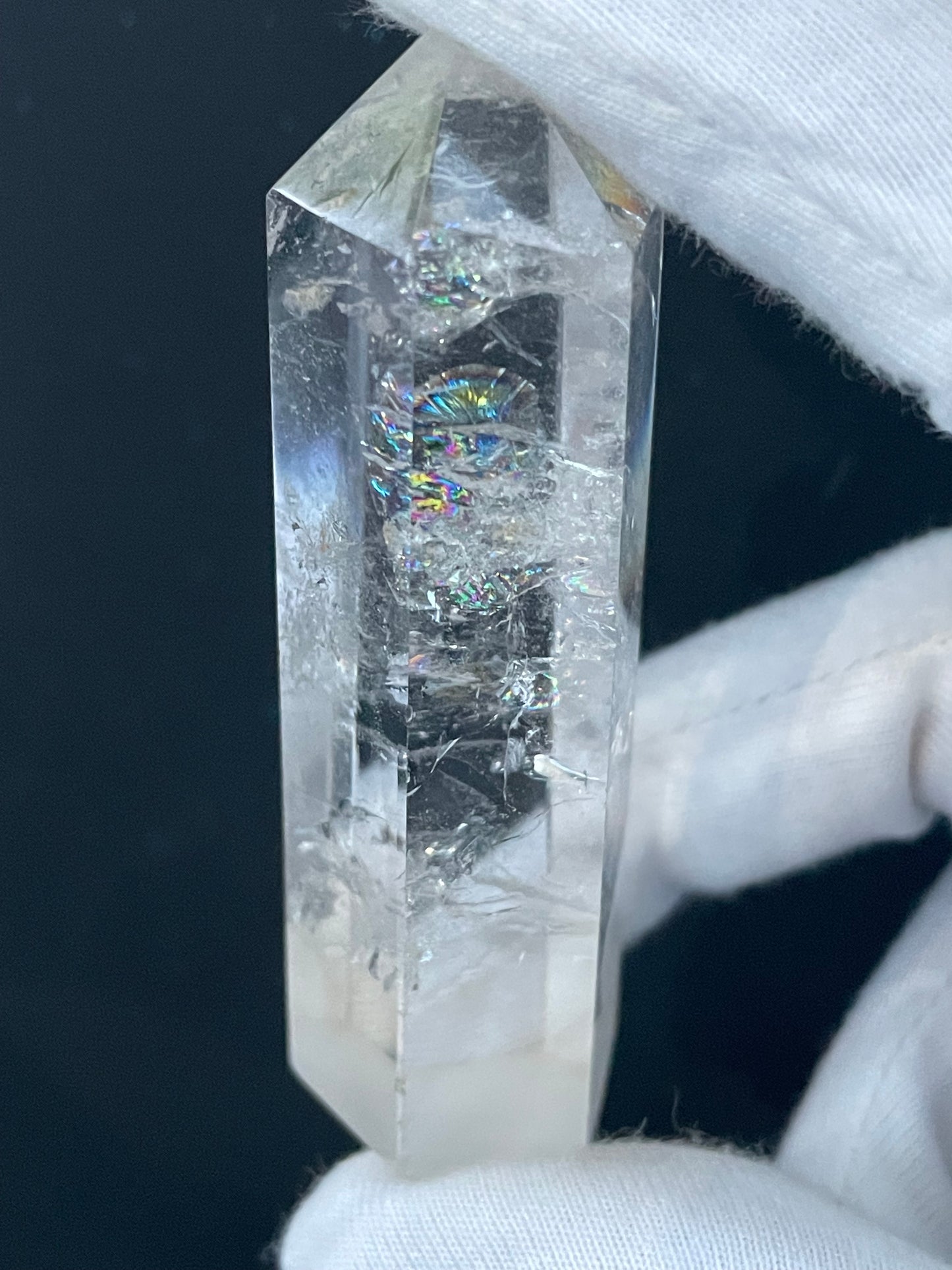 Clear Quartz Crystal Gemstone Point Tower - Clarity 1 (A)