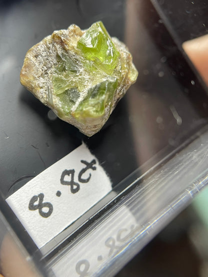 Micro Peridot Rough Crystal Gemstone Specimen (1)