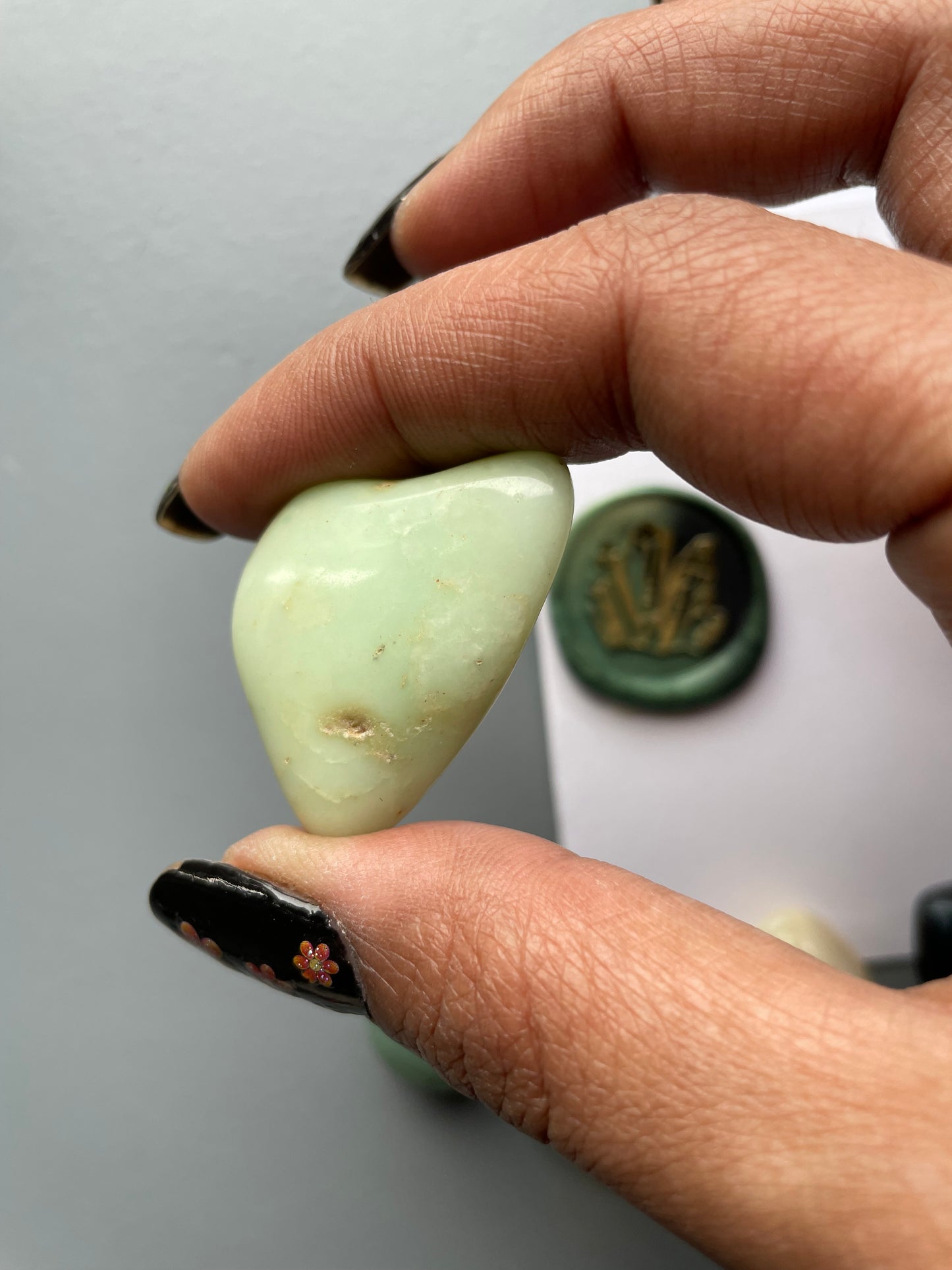 Butterfly Card & Gemstone Crystal Tumbled Stone Gift Set (3)