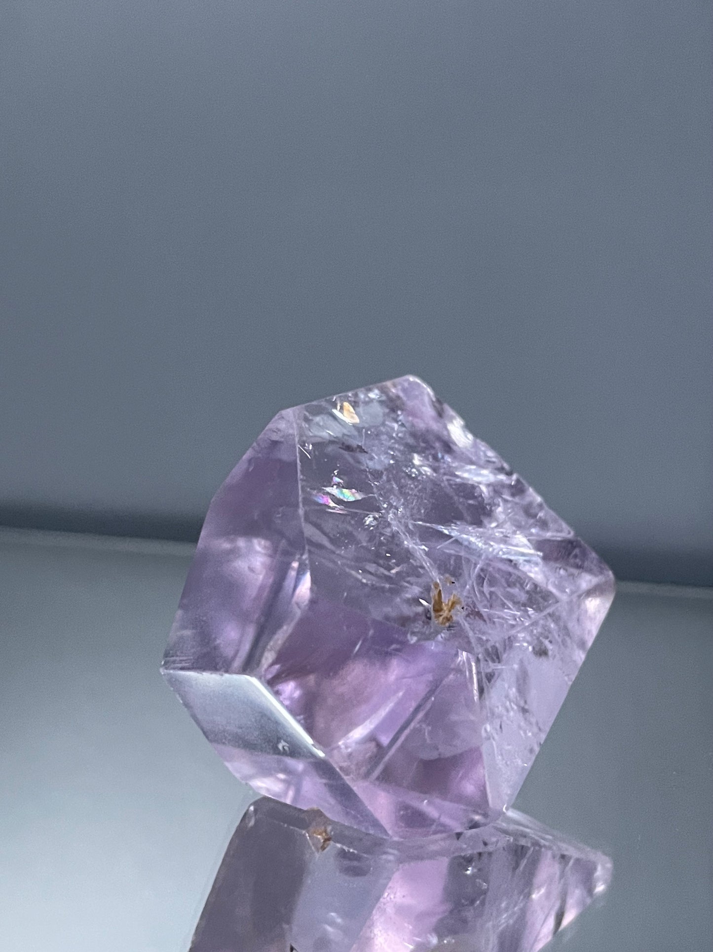 Amethyst Faceted Mini Freeform Crystal Gemstone (3)